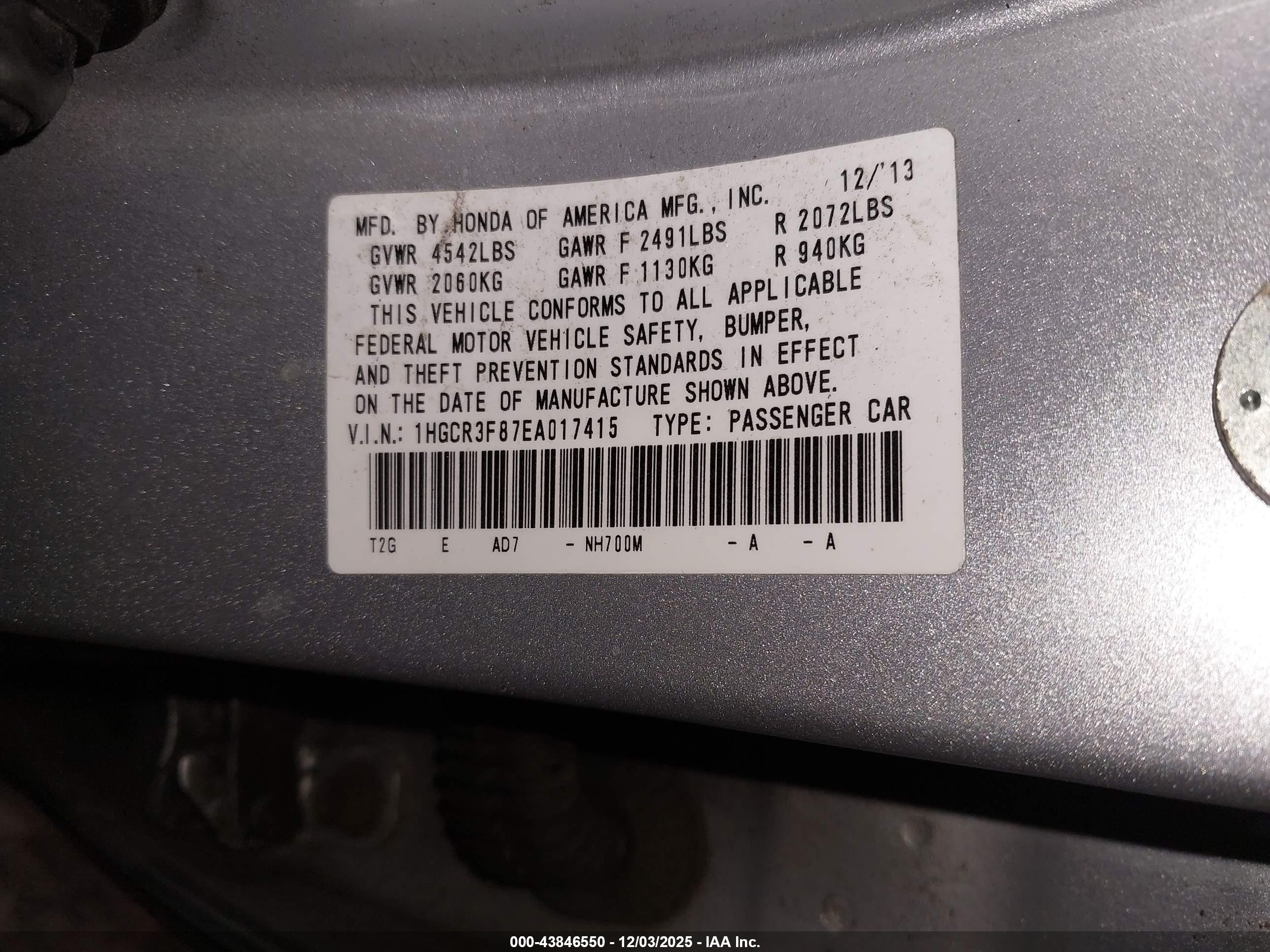HONDA ACCORD image 9