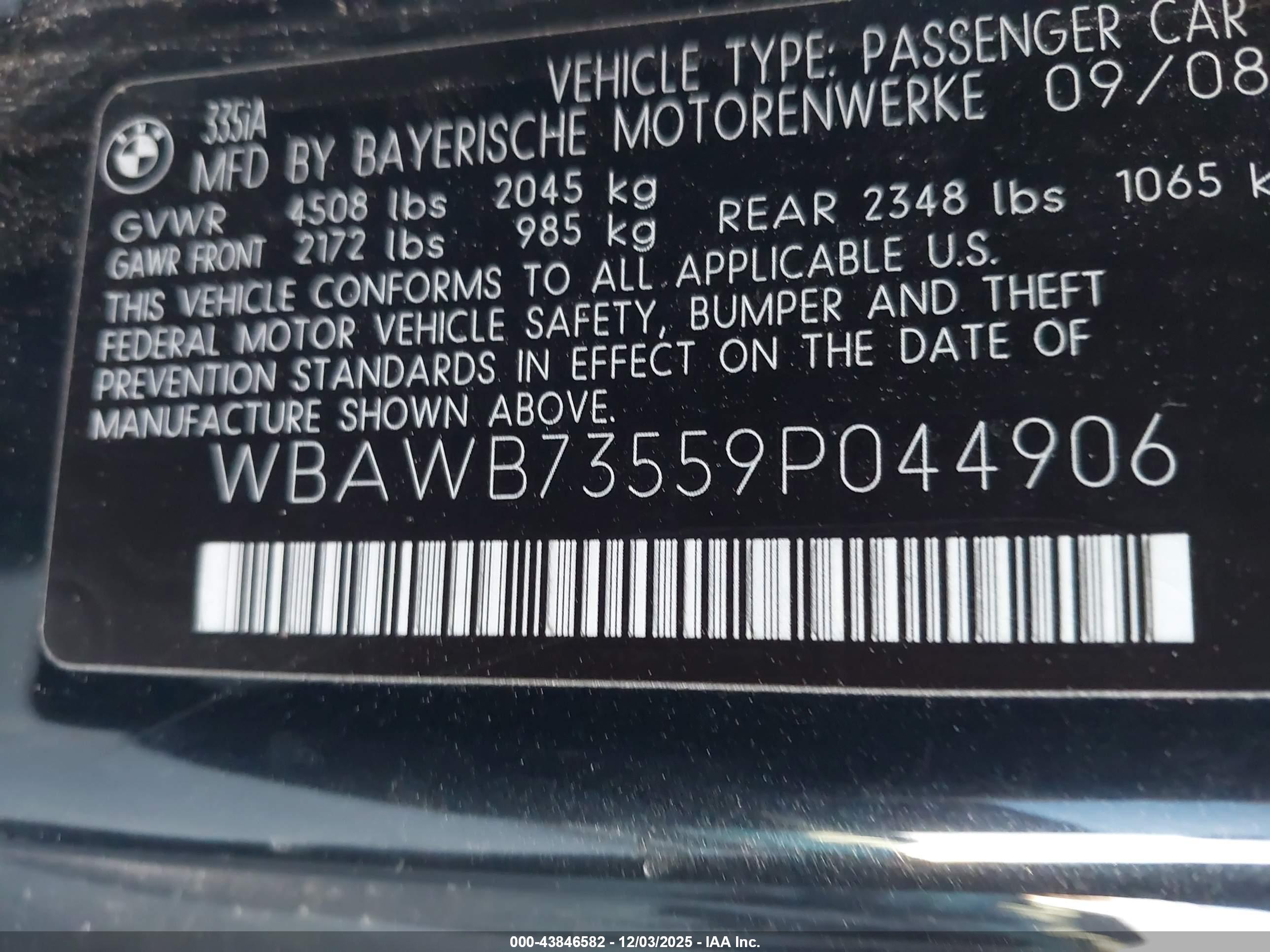 BMW 335I image 9