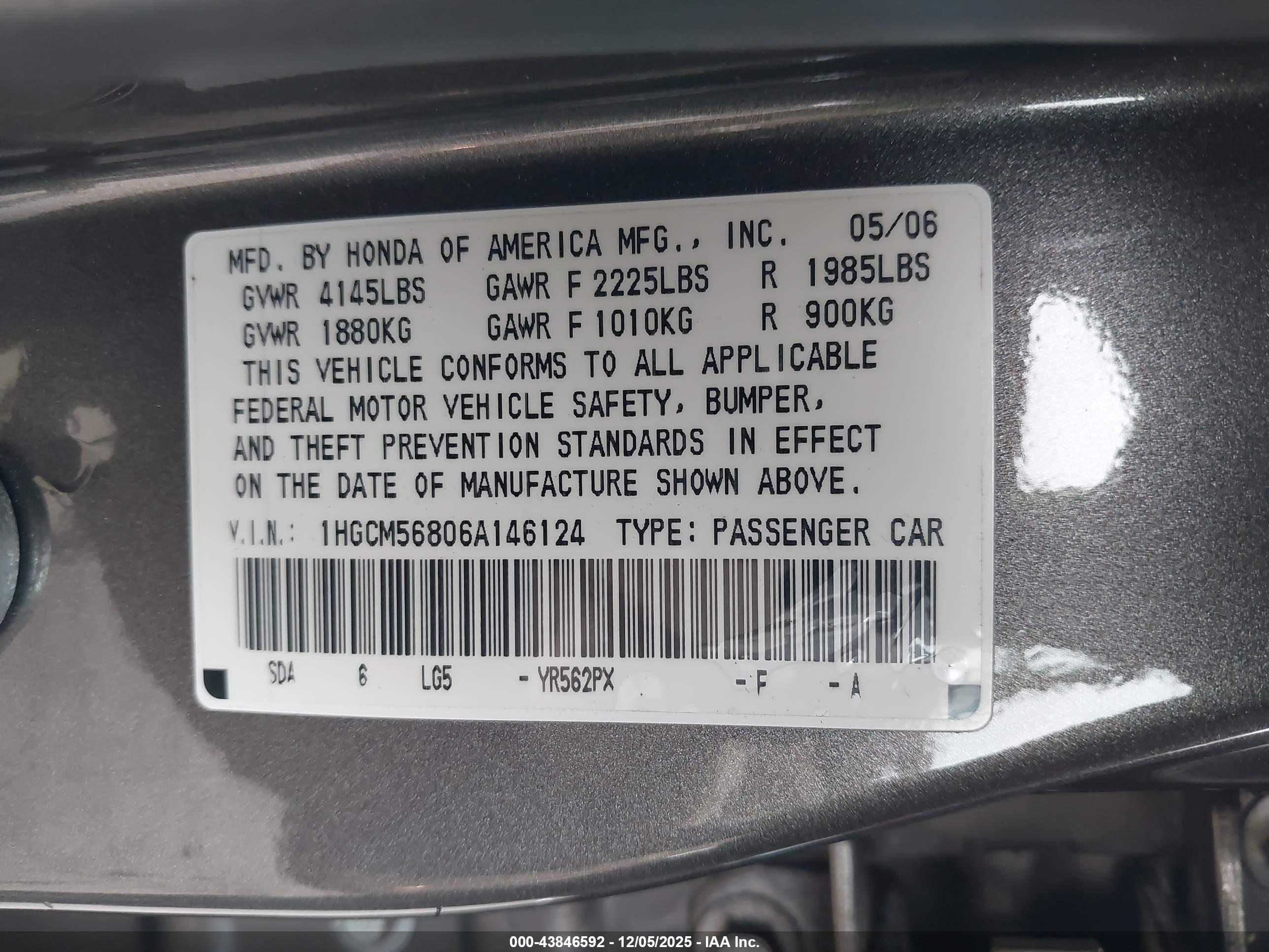 HONDA ACCORD image 9