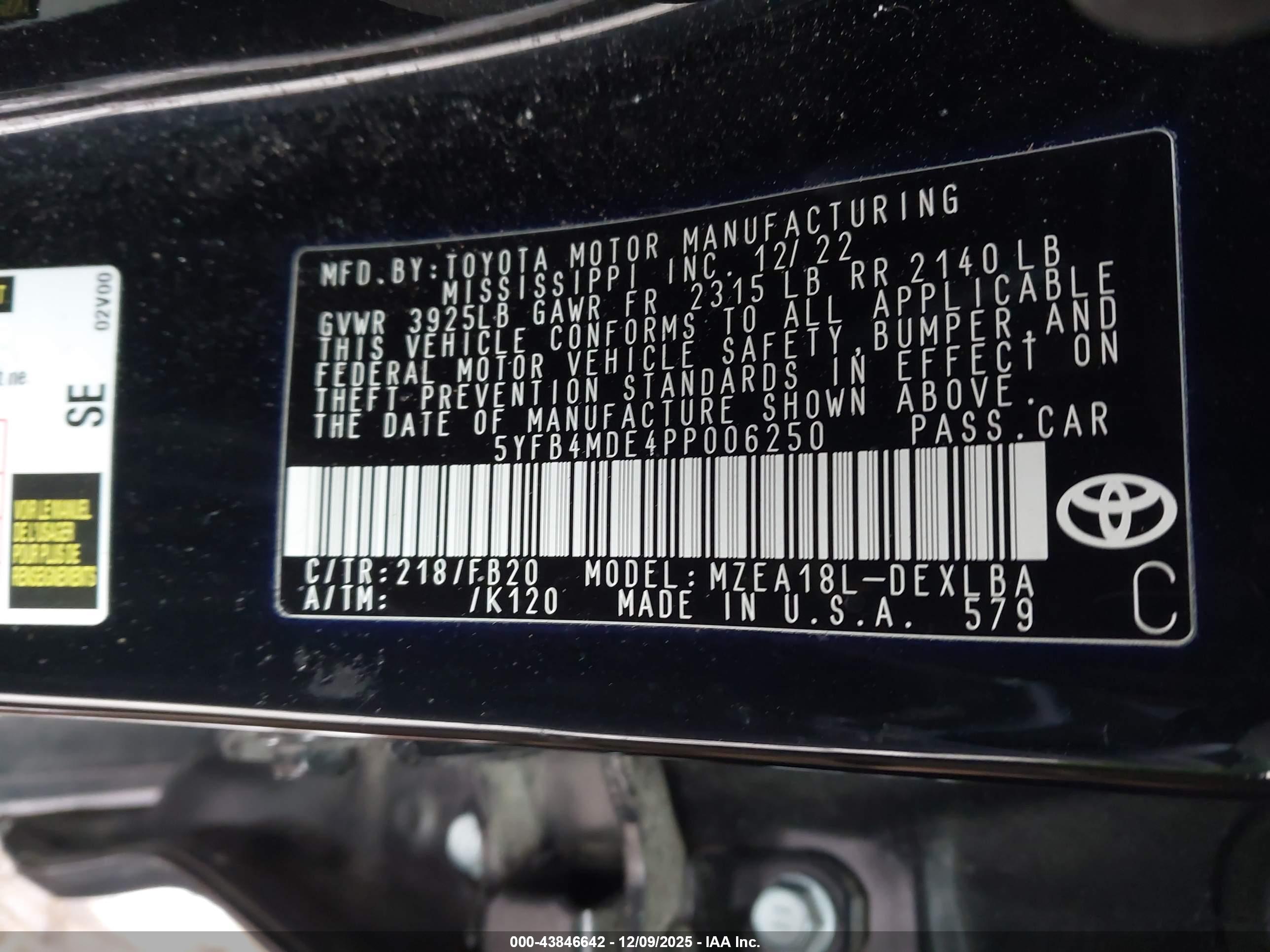 TOYOTA COROLLA image 9