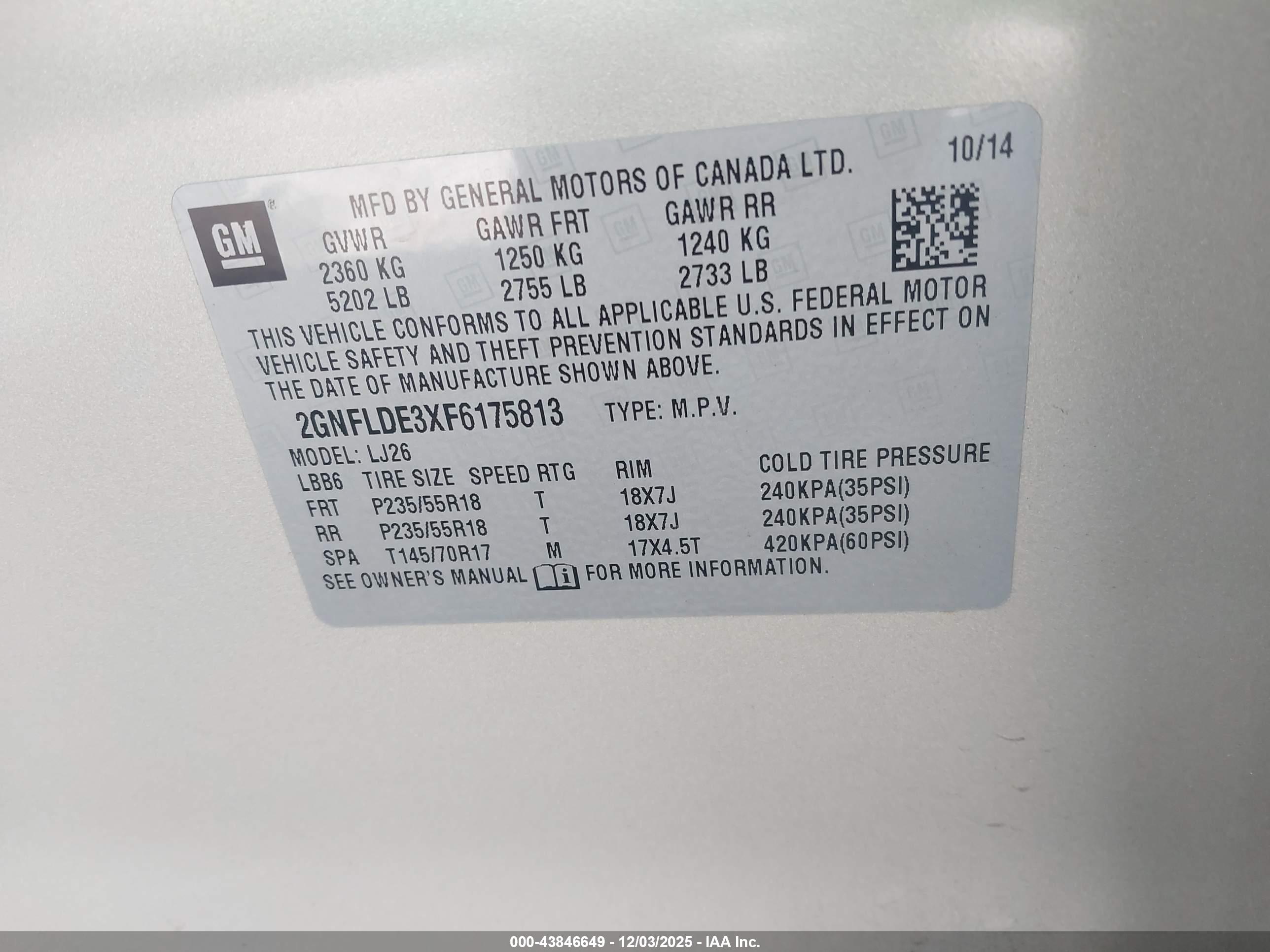 CHEVROLET EQUINOX image 9