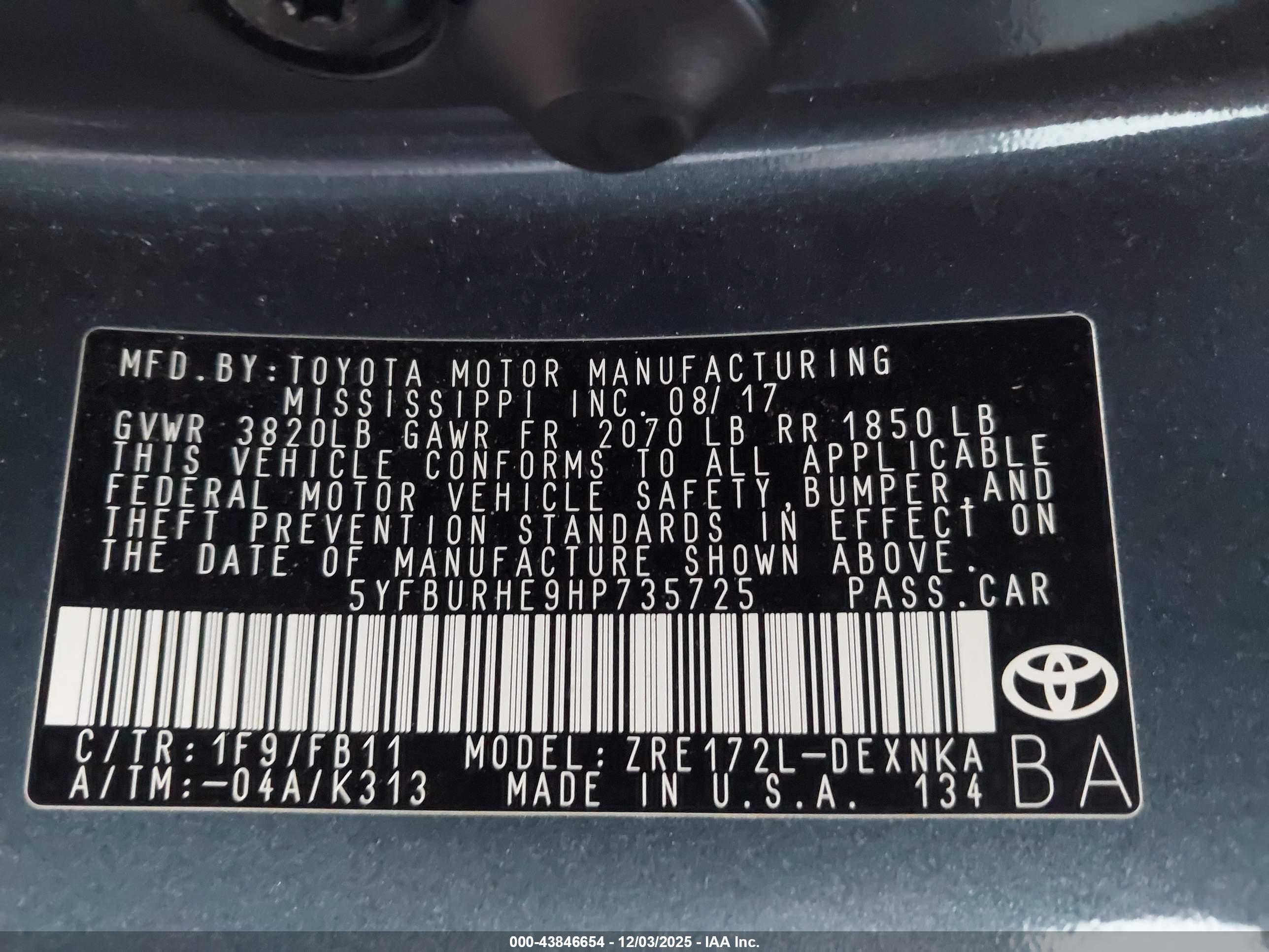 TOYOTA COROLLA image 9