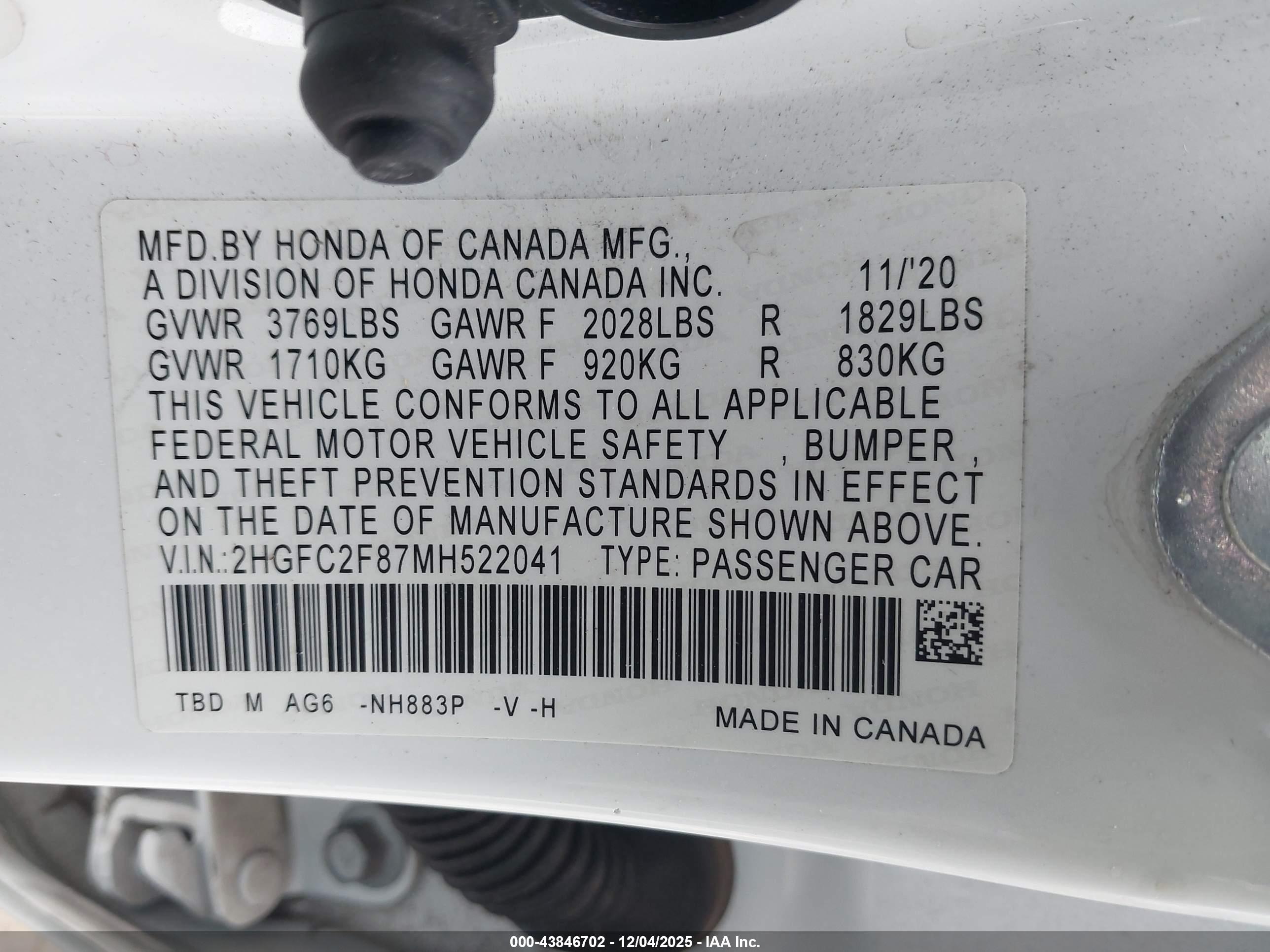 HONDA CIVIC image 9