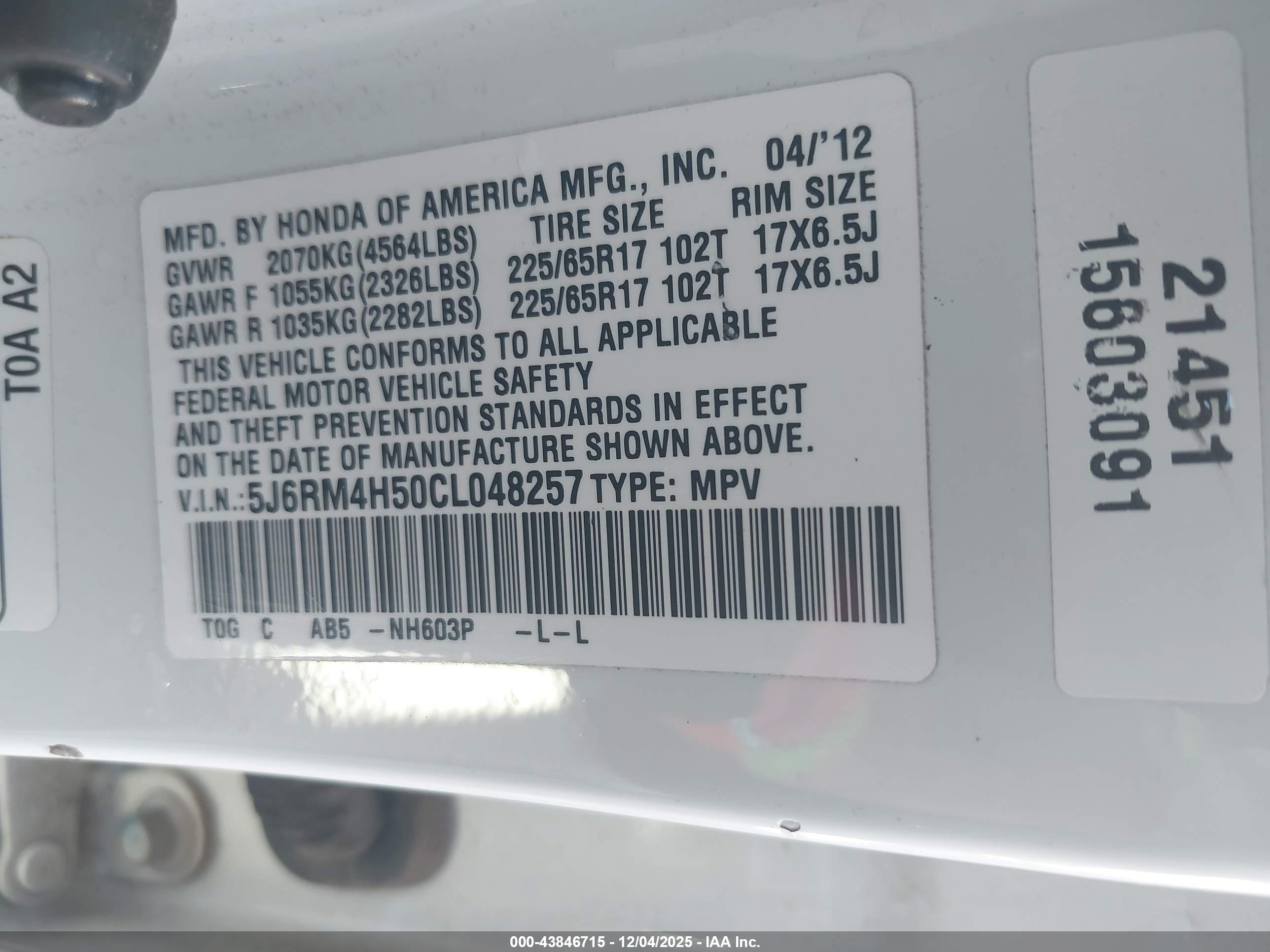 HONDA CR-V image 9