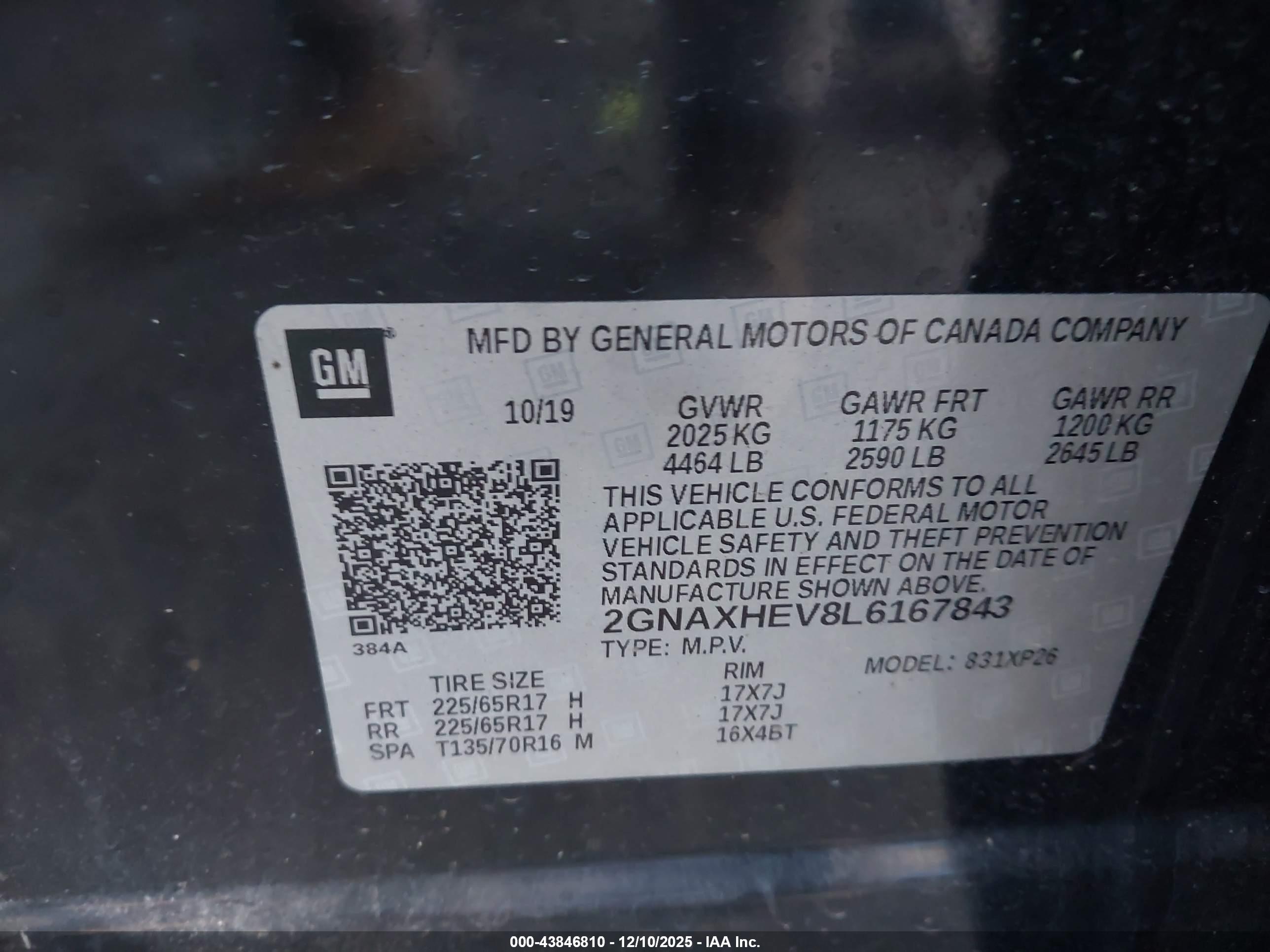 CHEVROLET EQUINOX image 9