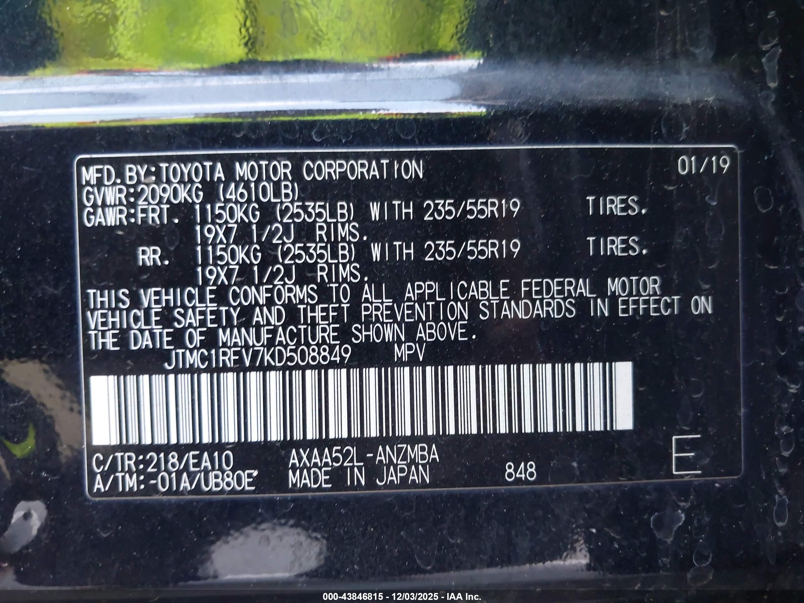 TOYOTA RAV4 image 9