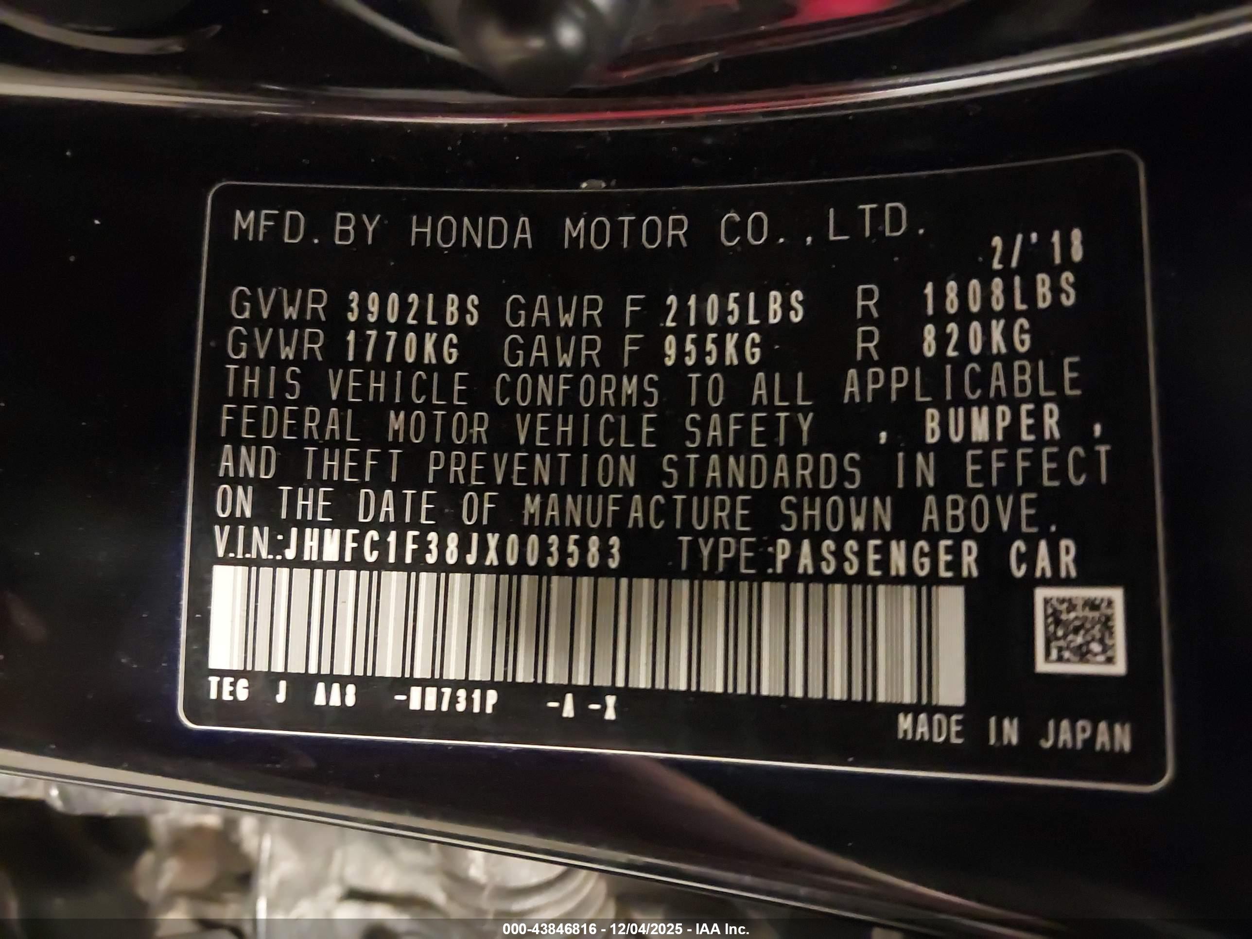 HONDA CIVIC image 9