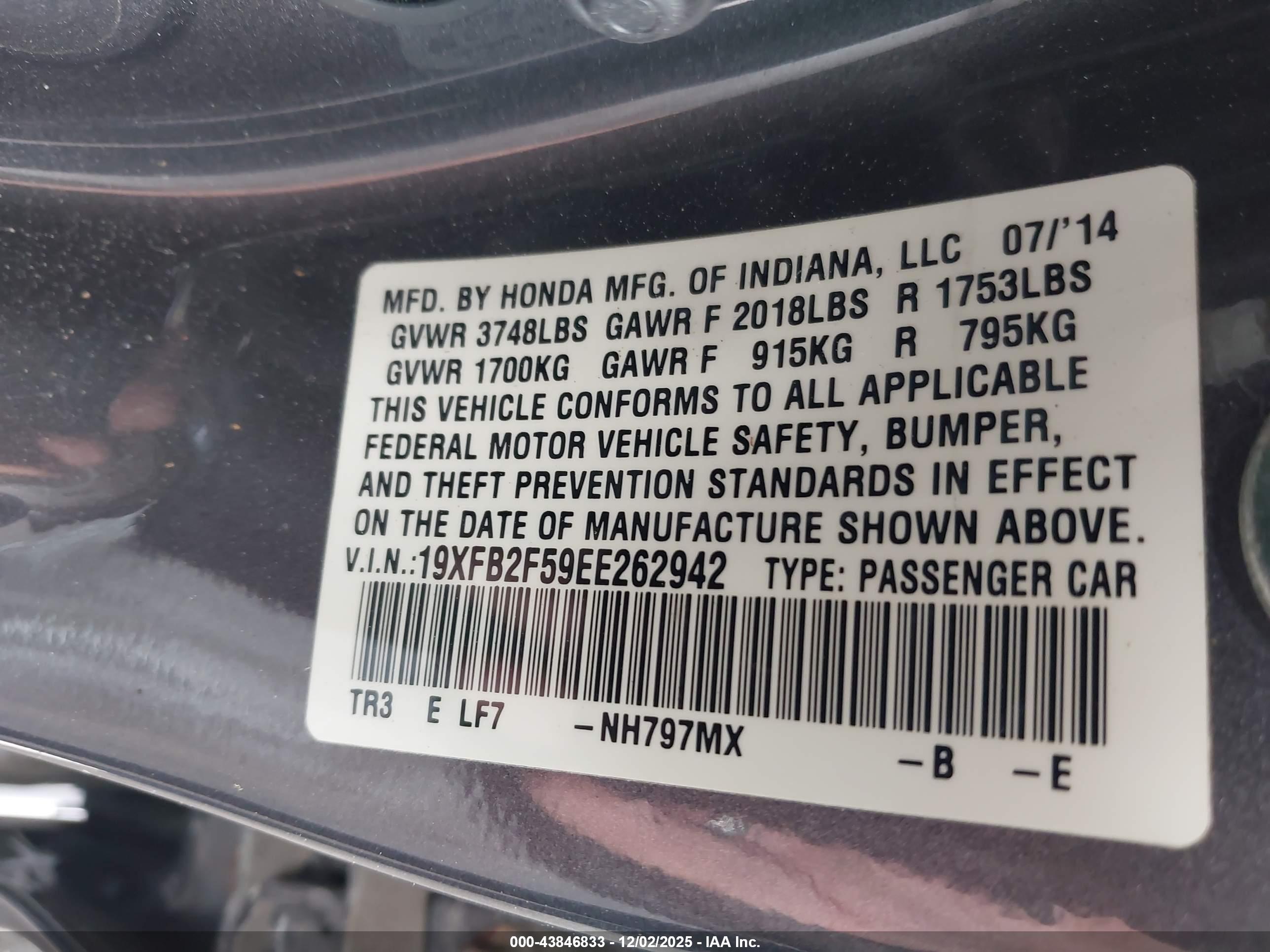 HONDA CIVIC image 9