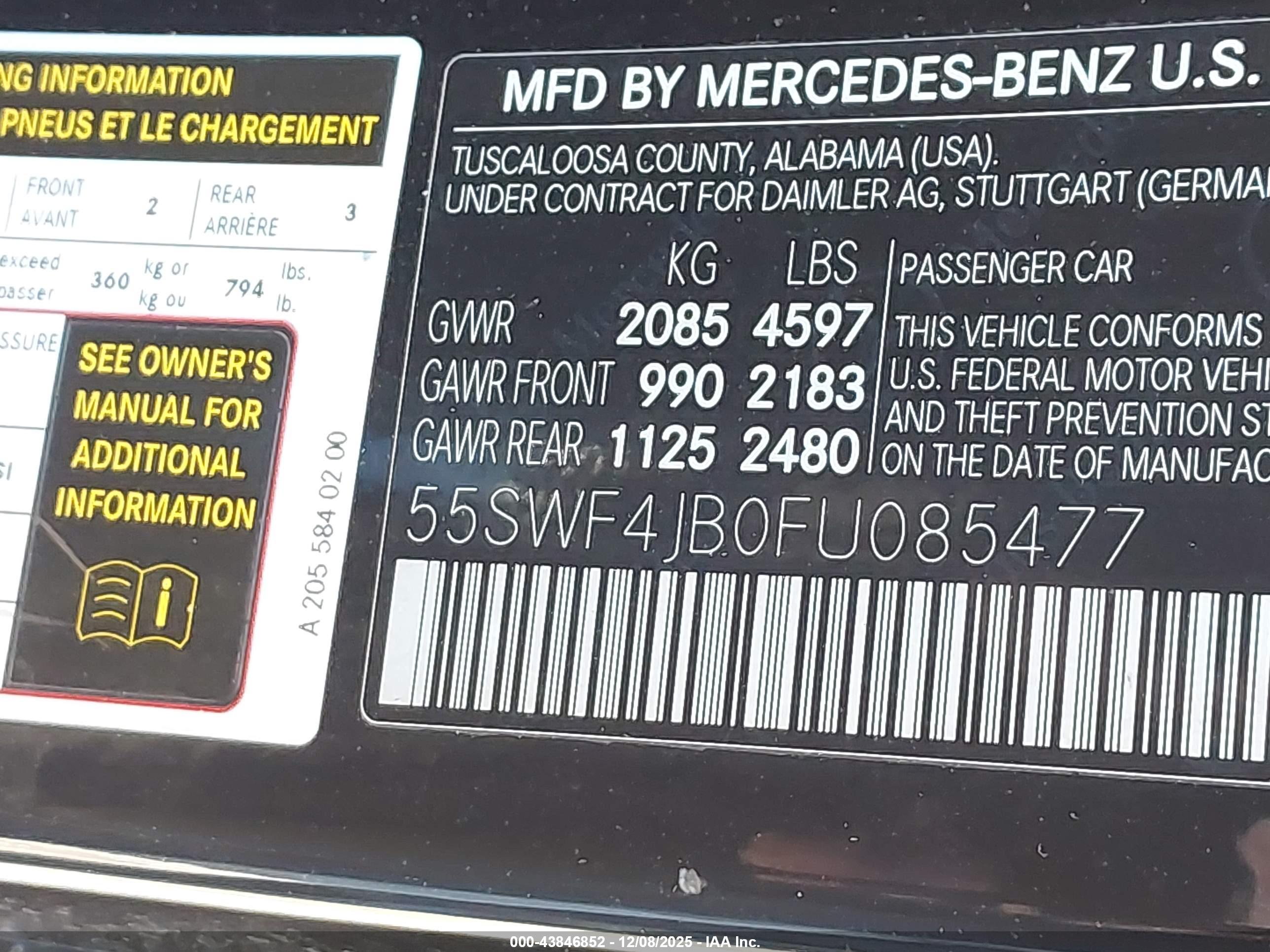 MERCEDES-BENZ C image 9