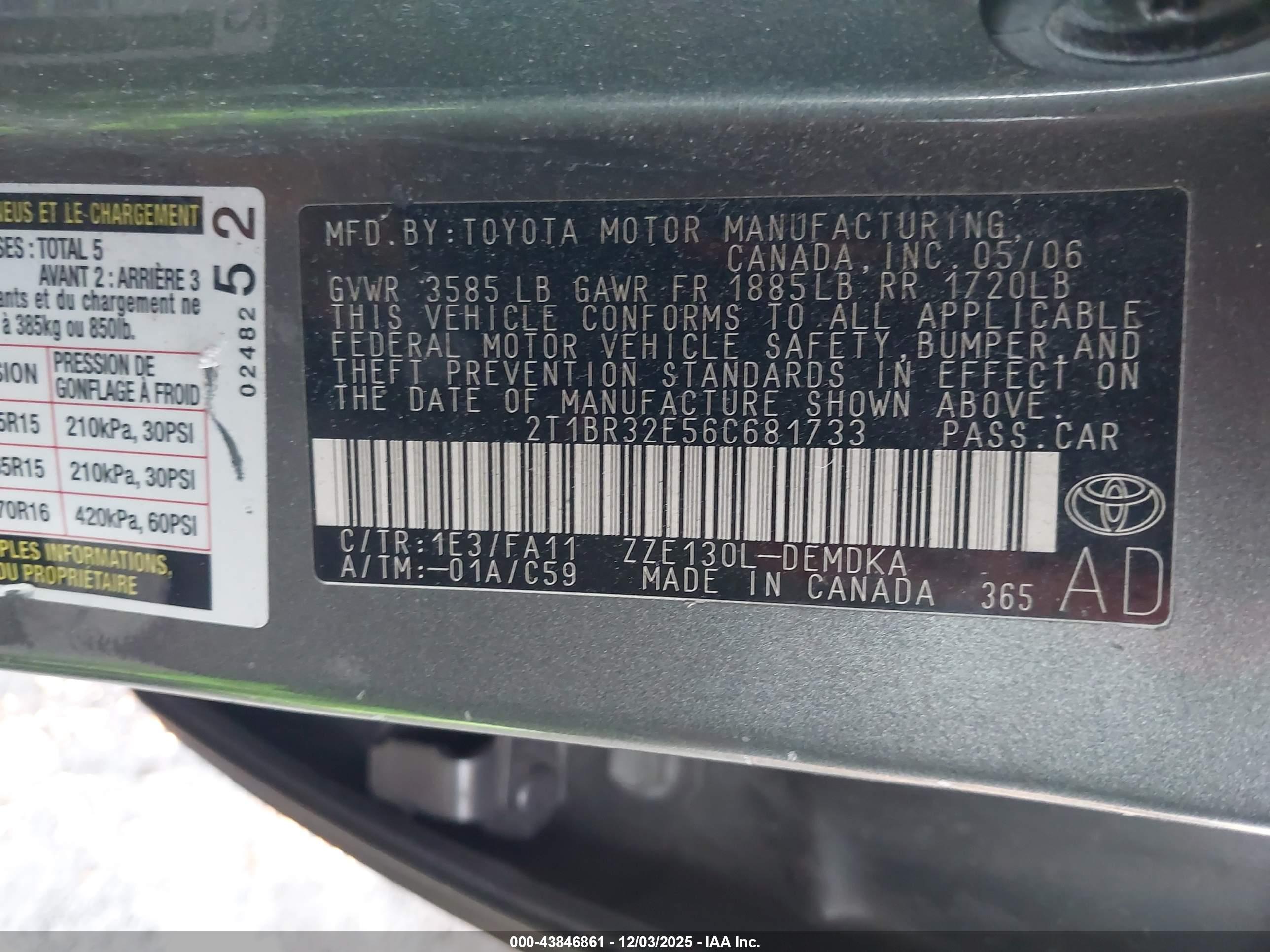 TOYOTA COROLLA image 9