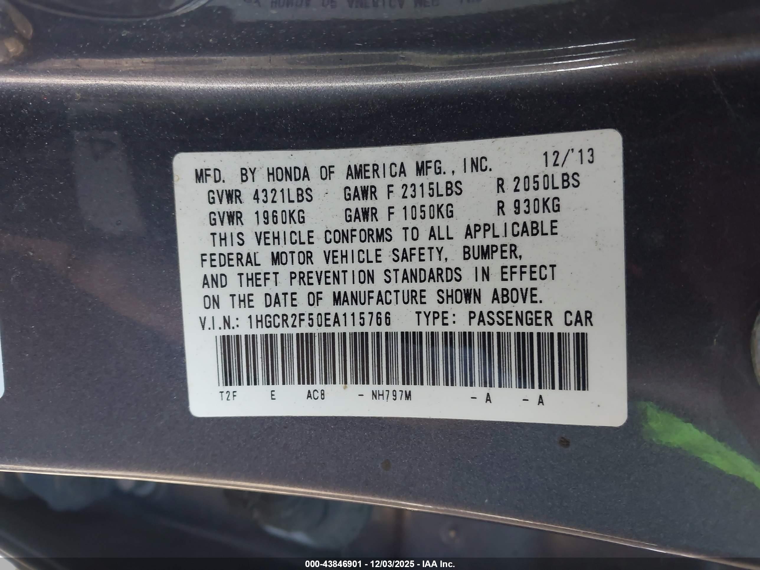 HONDA ACCORD image 9