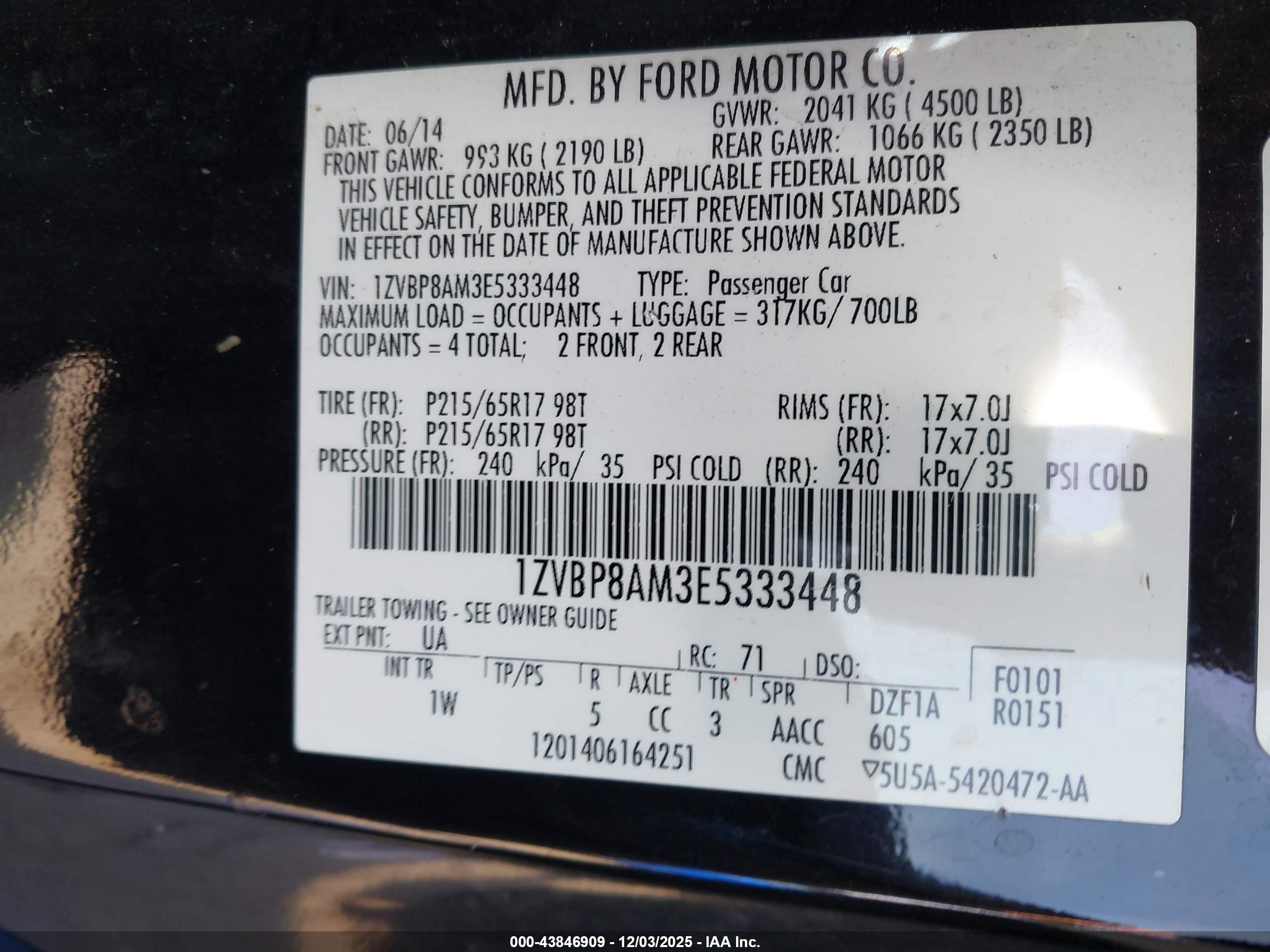 FORD MUSTANG image 9