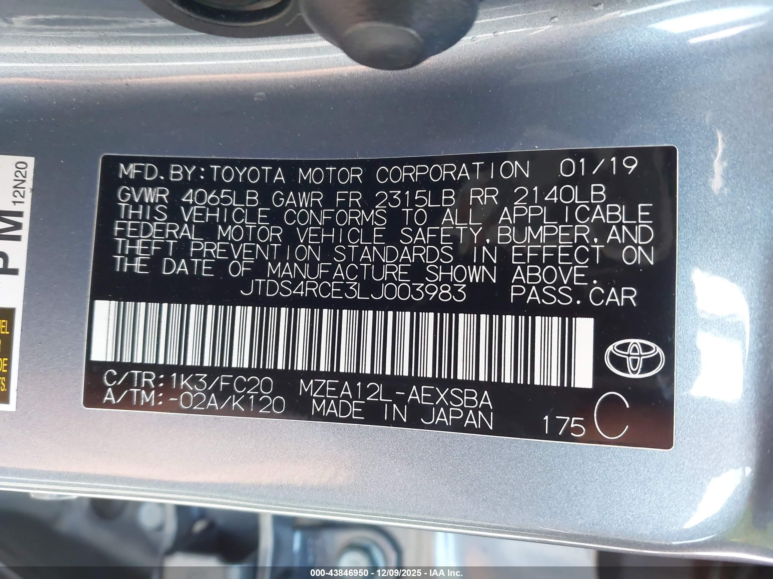 TOYOTA COROLLA image 9