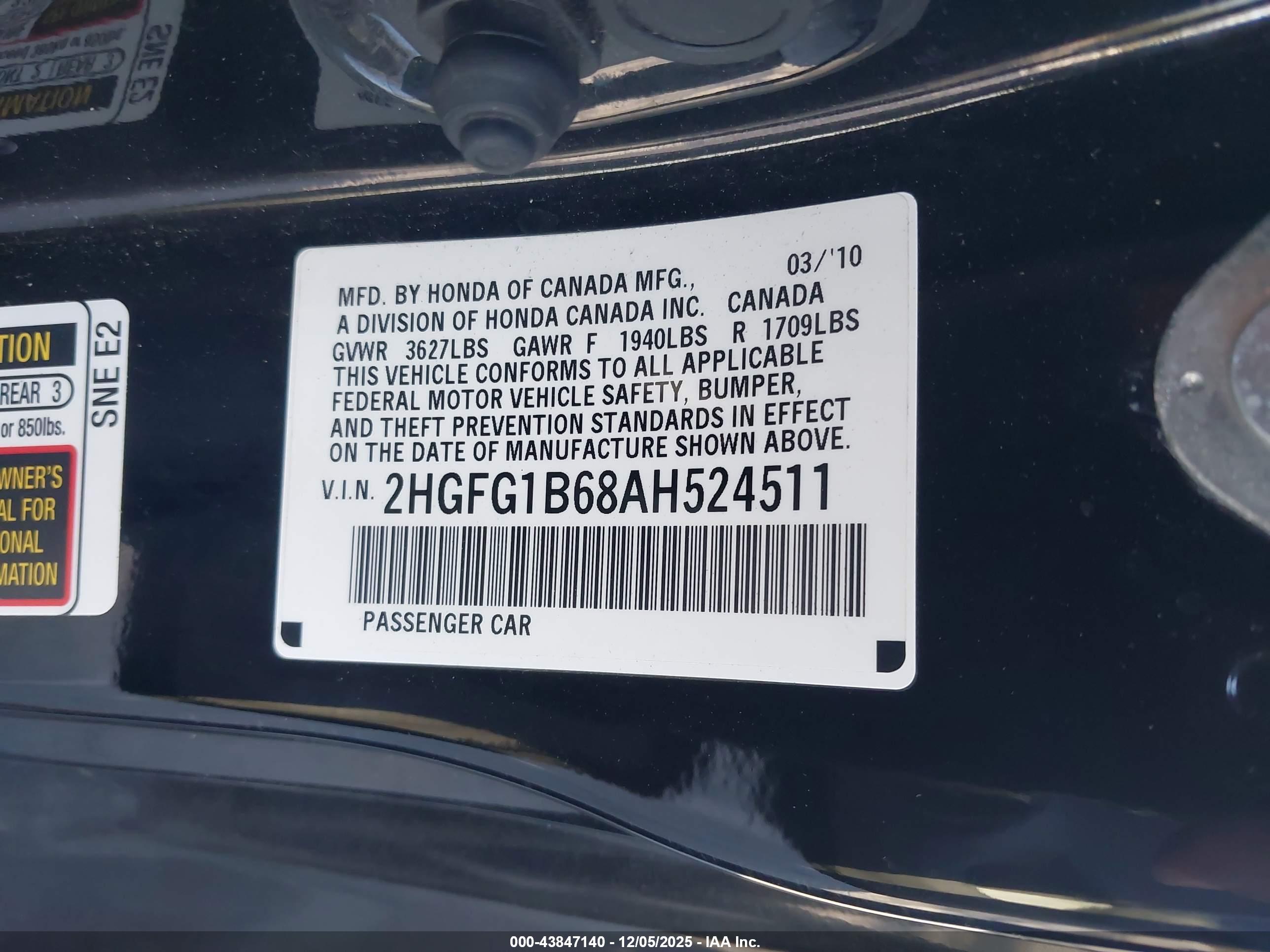 HONDA CIVIC image 9