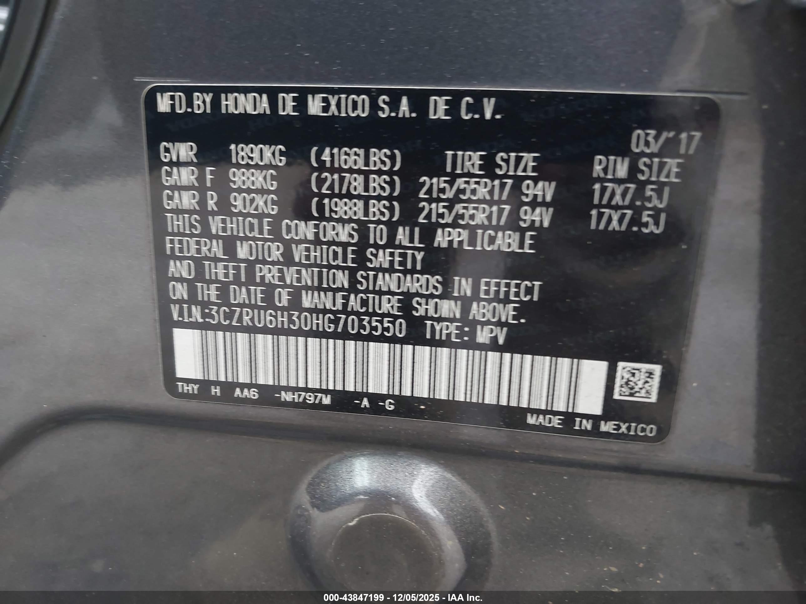 HONDA HR-V image 9
