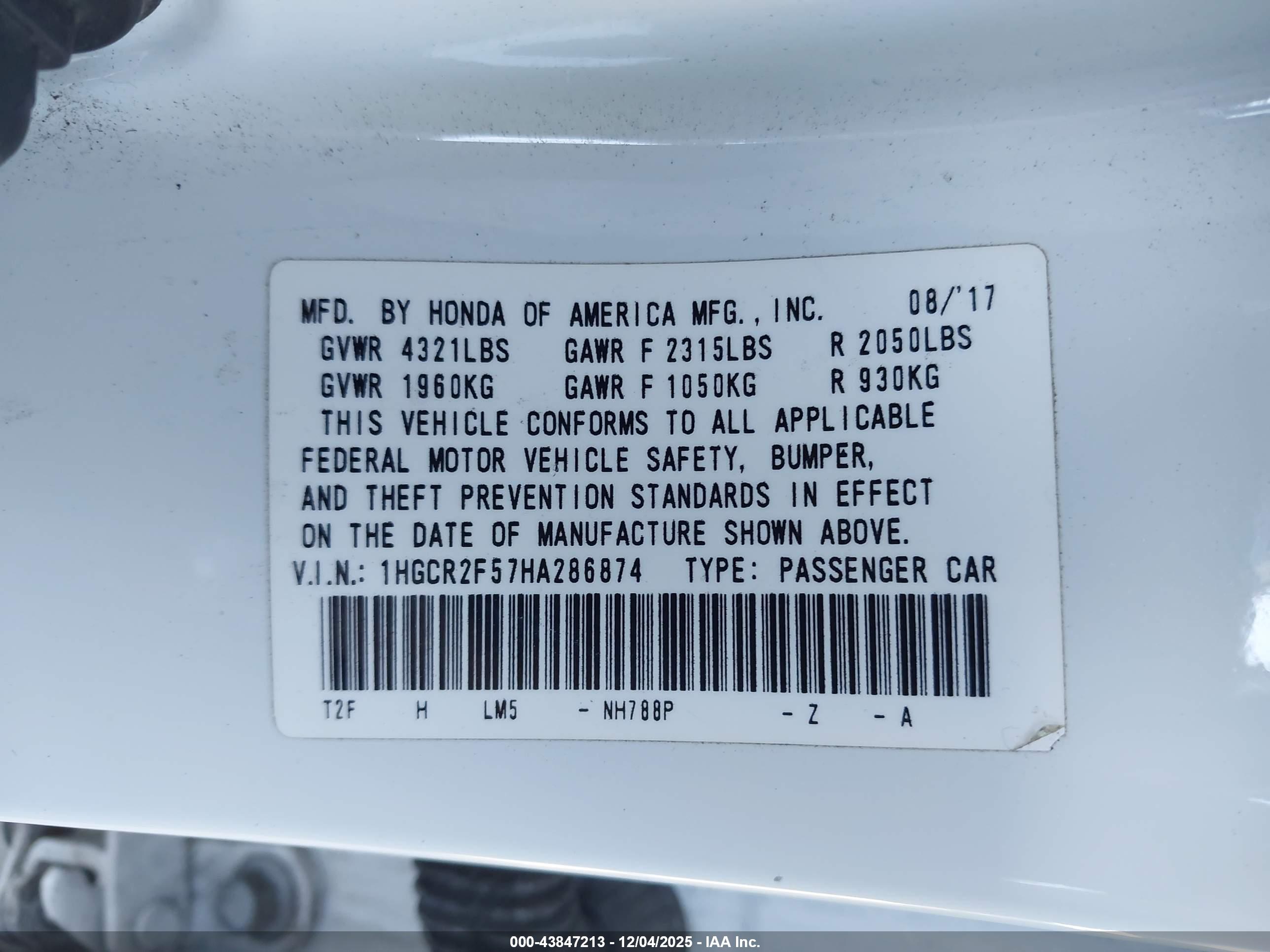 HONDA ACCORD image 9