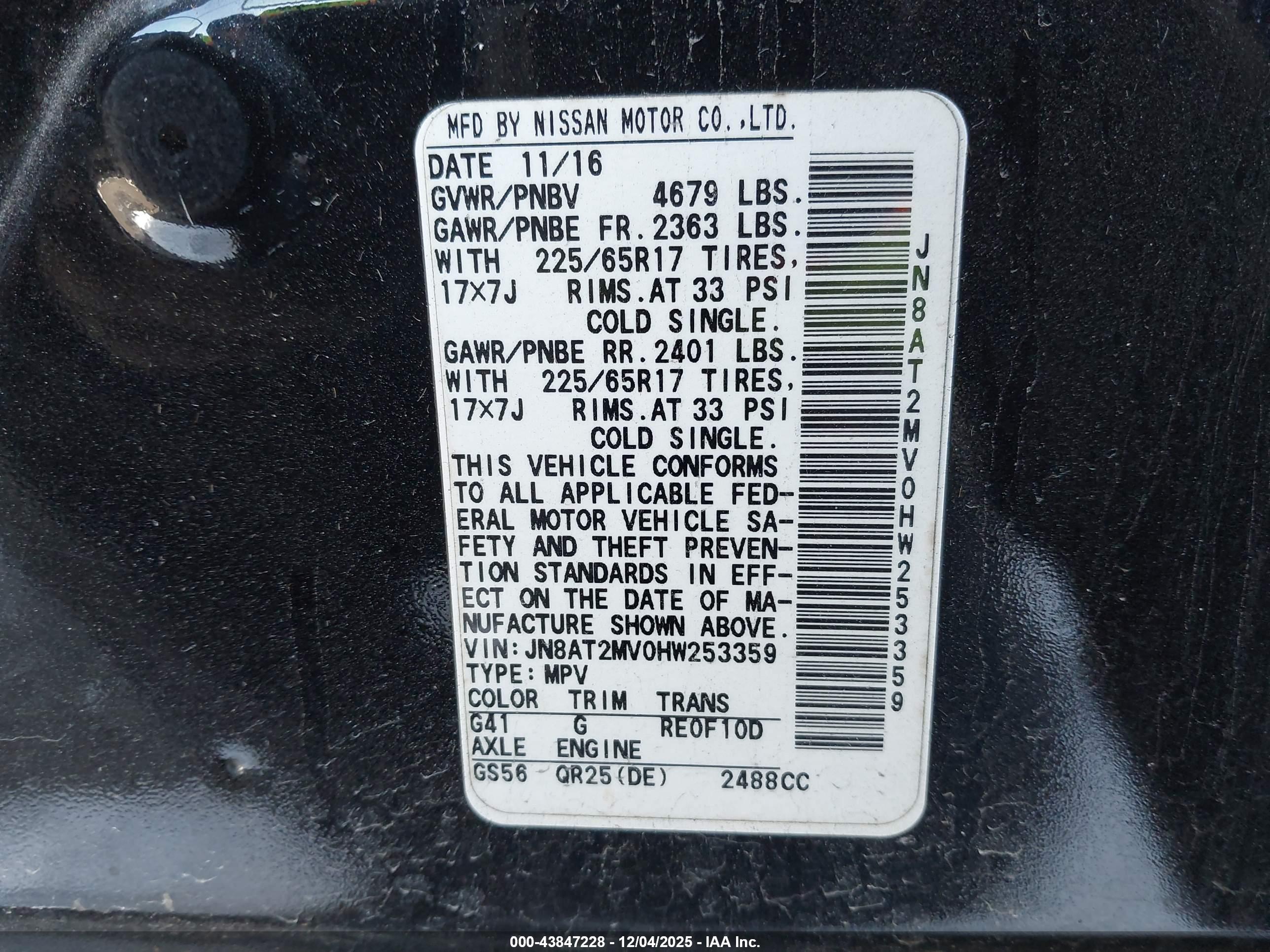 NISSAN ROGUE image 9