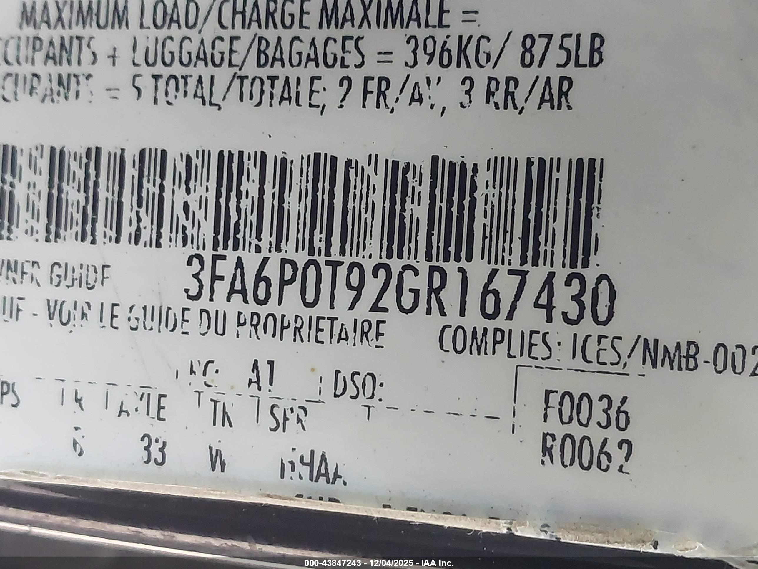 FORD FUSION image 9