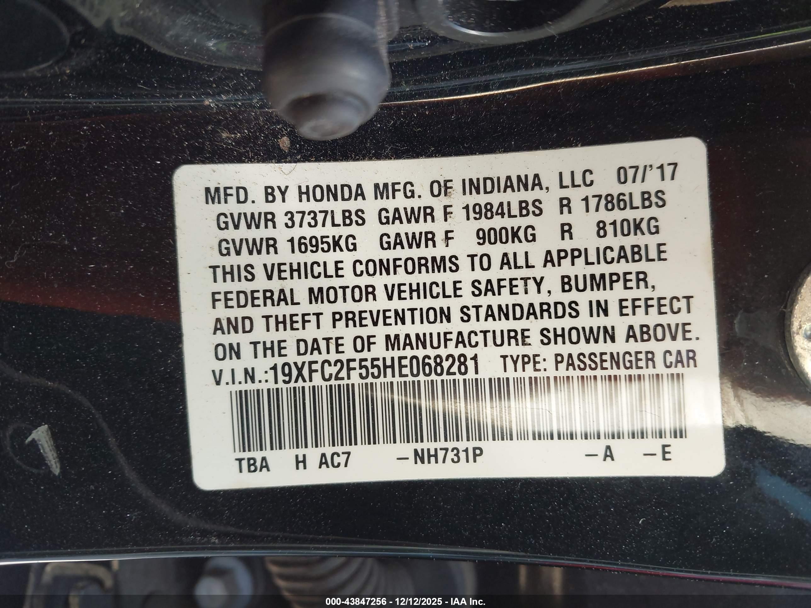 HONDA CIVIC image 9