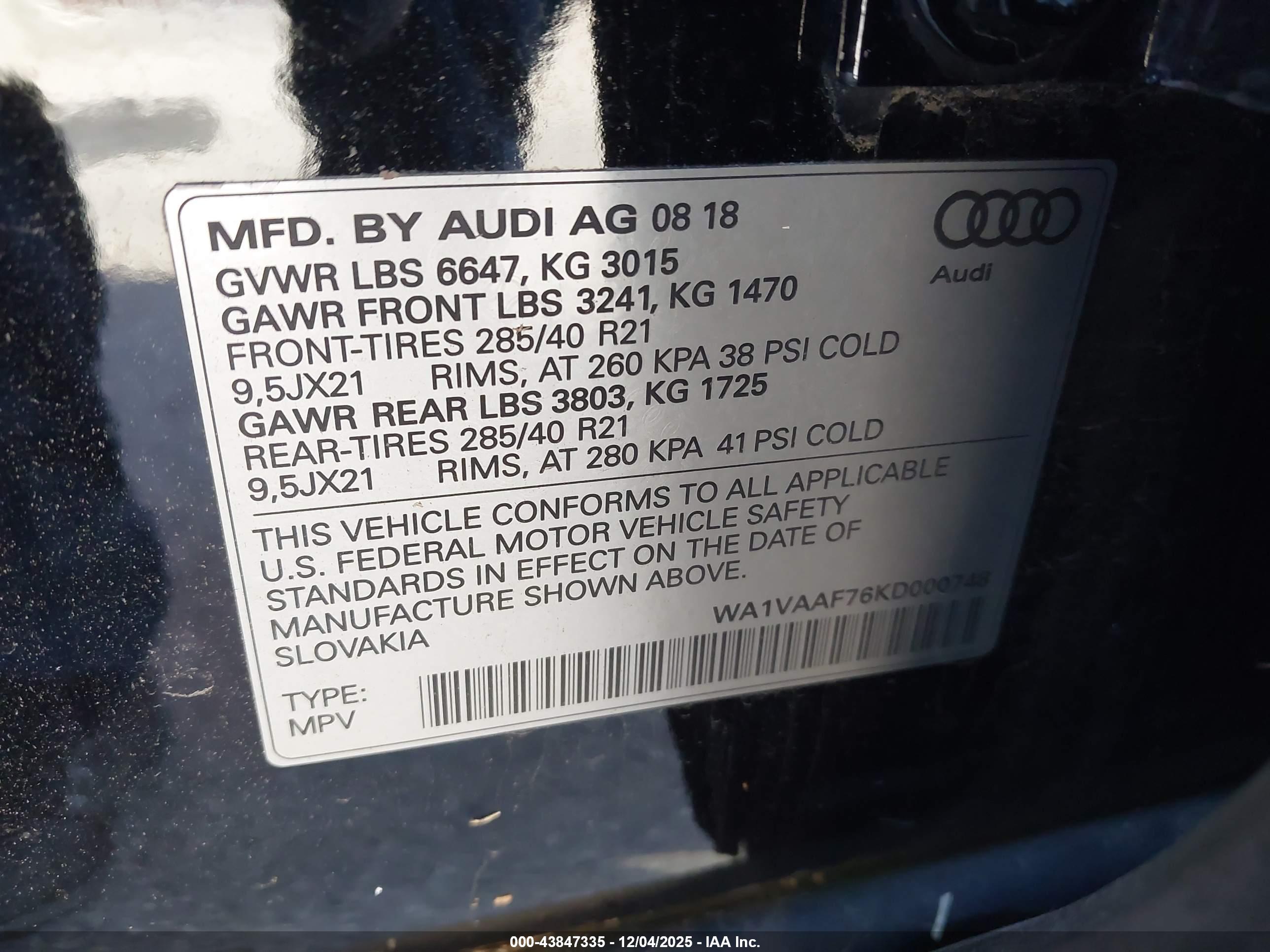 AUDI Q7 image 9