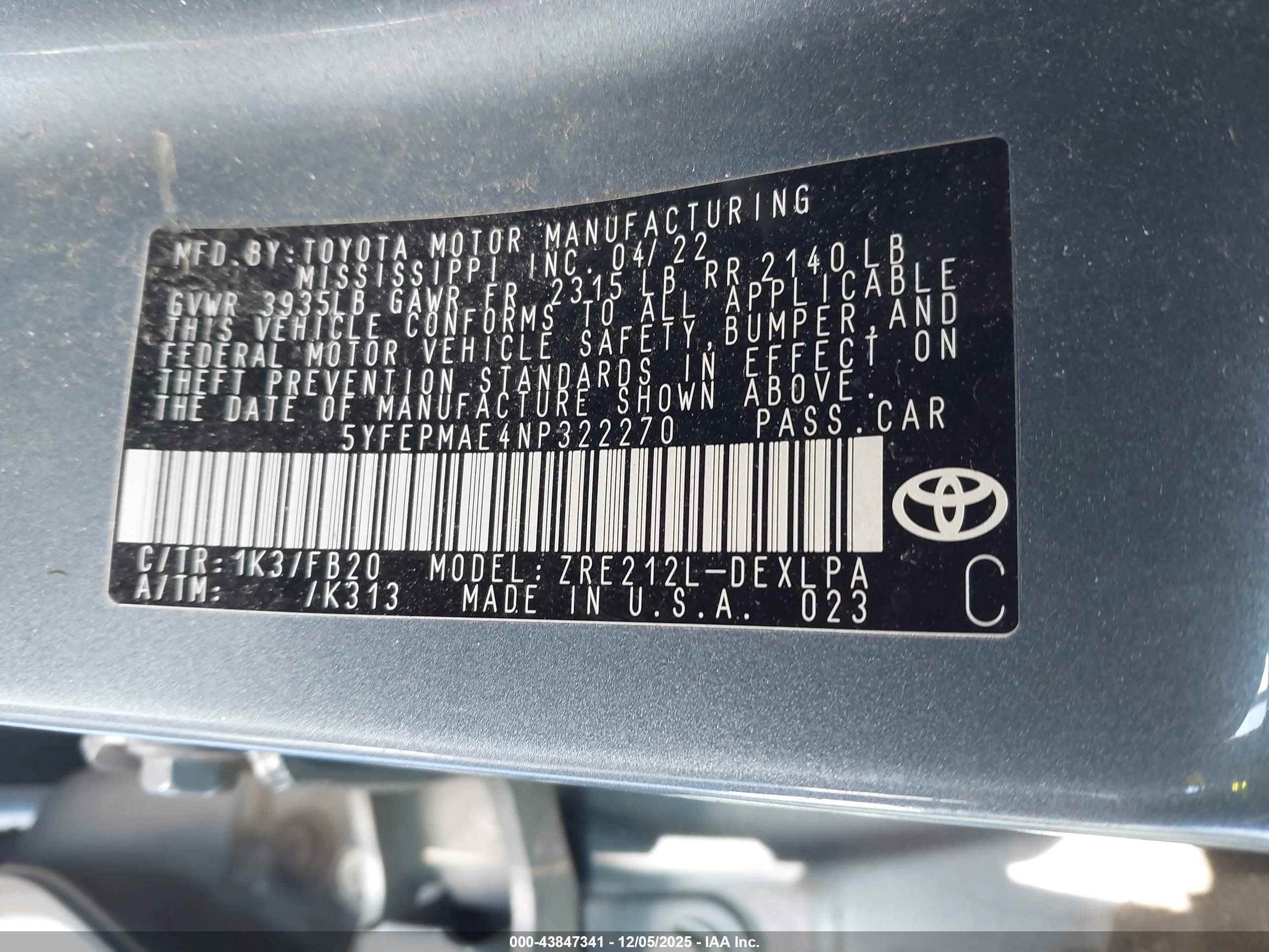 TOYOTA COROLLA image 9