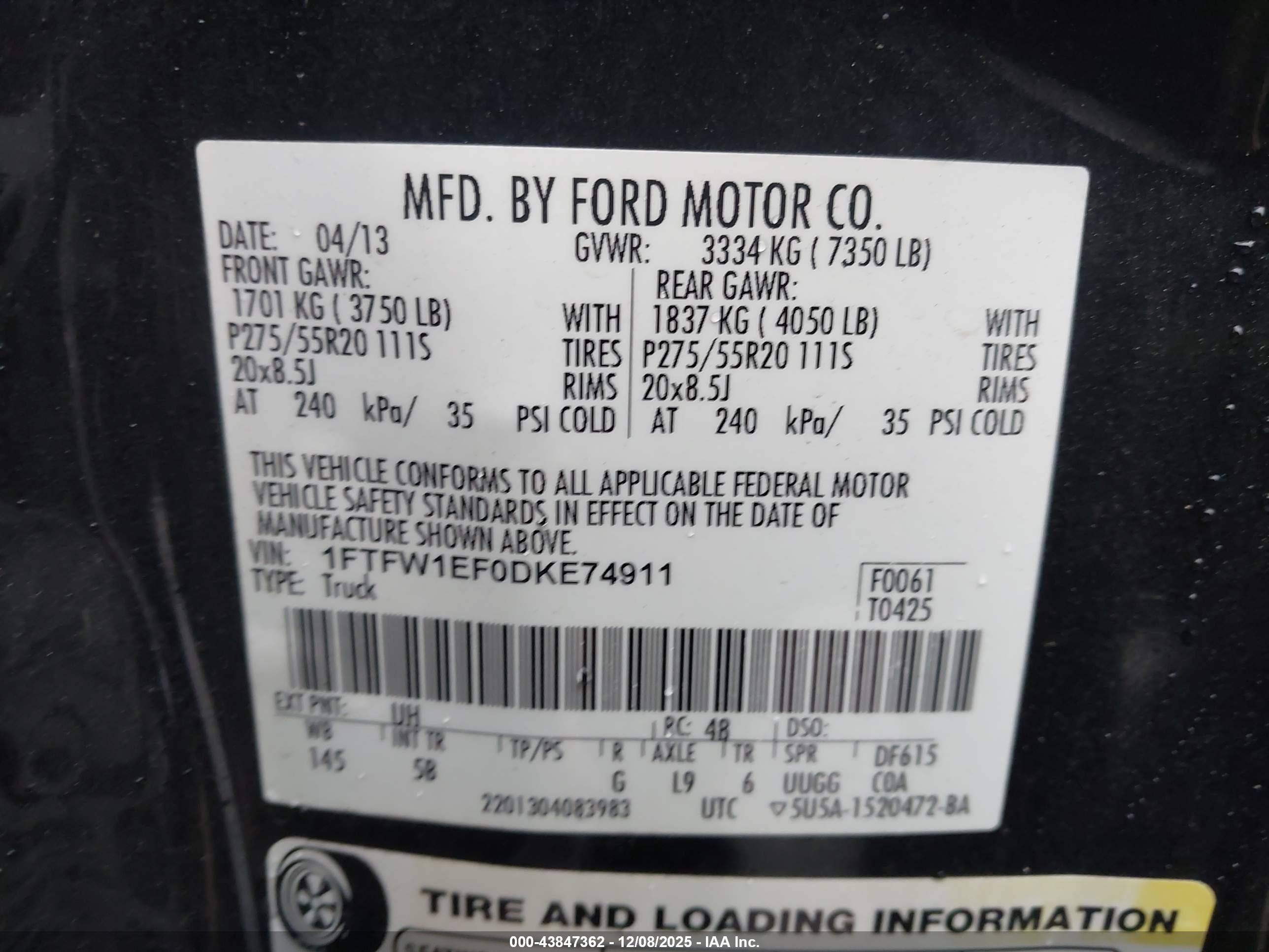 FORD F-150 image 9