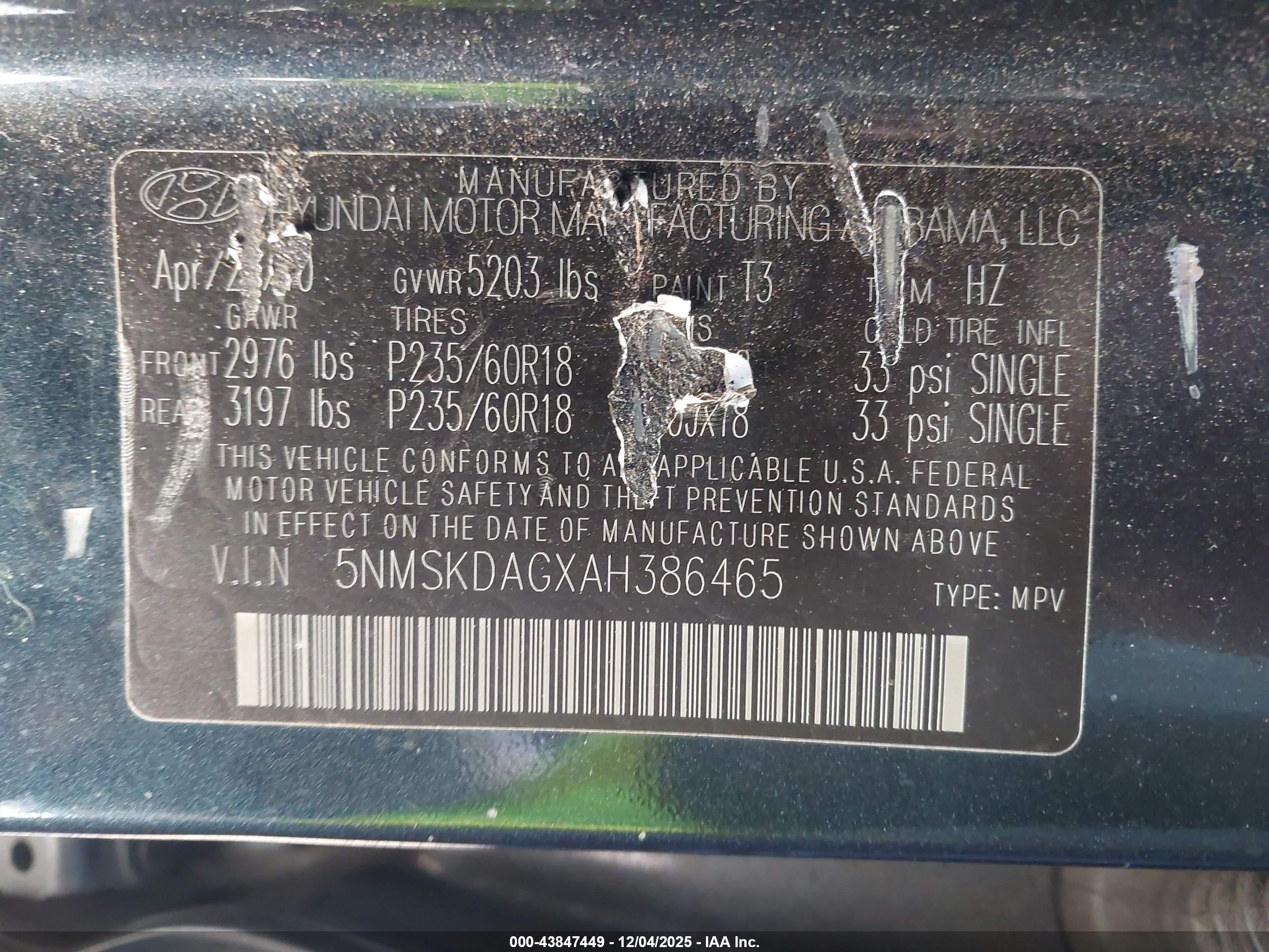 HYUNDAI SANTA image 9