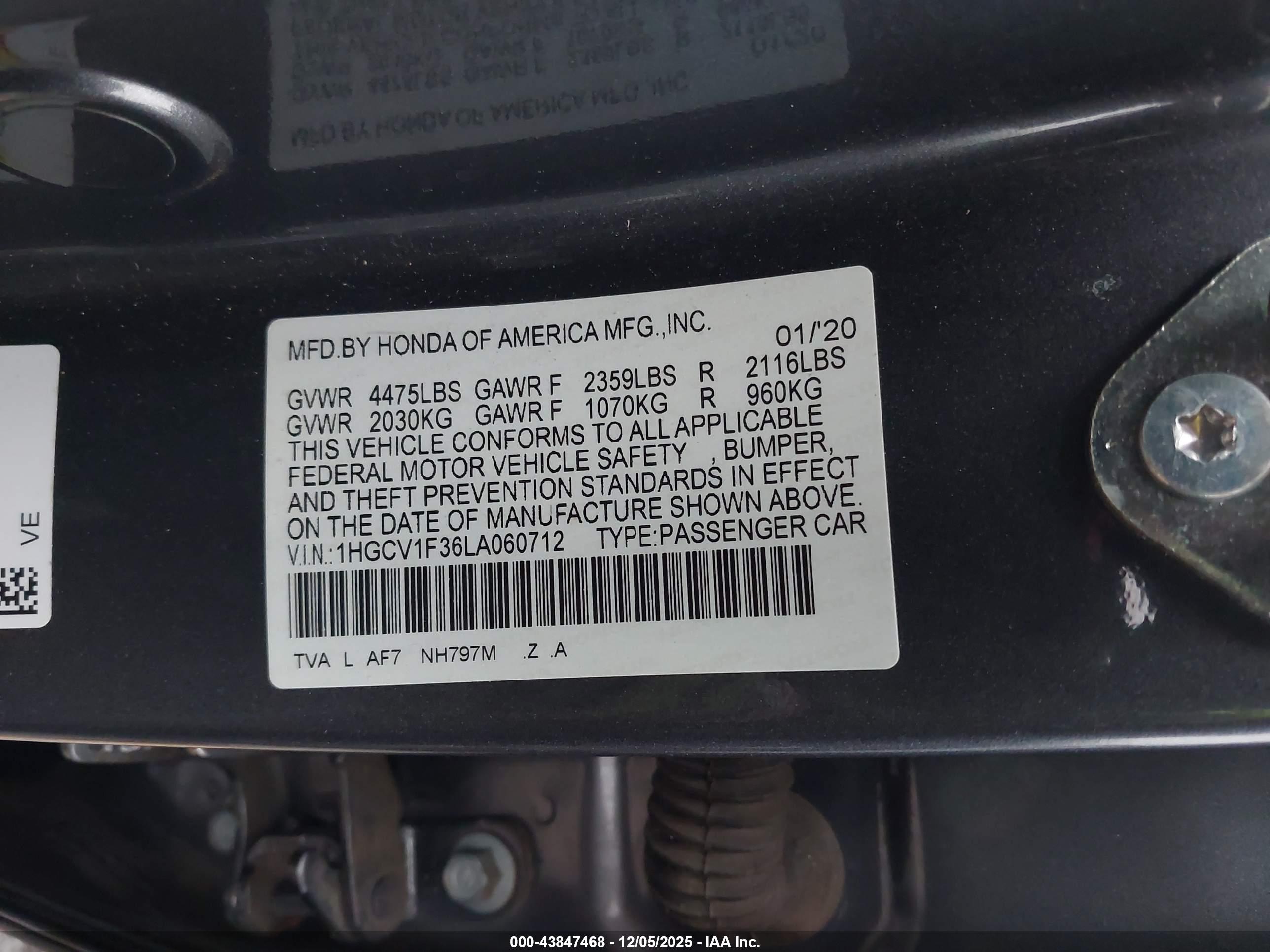 HONDA ACCORD image 9
