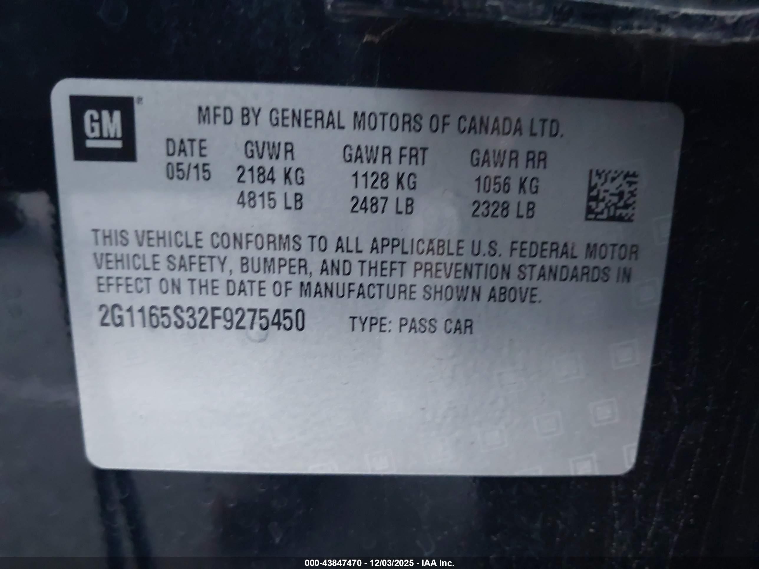CHEVROLET IMPALA image 9