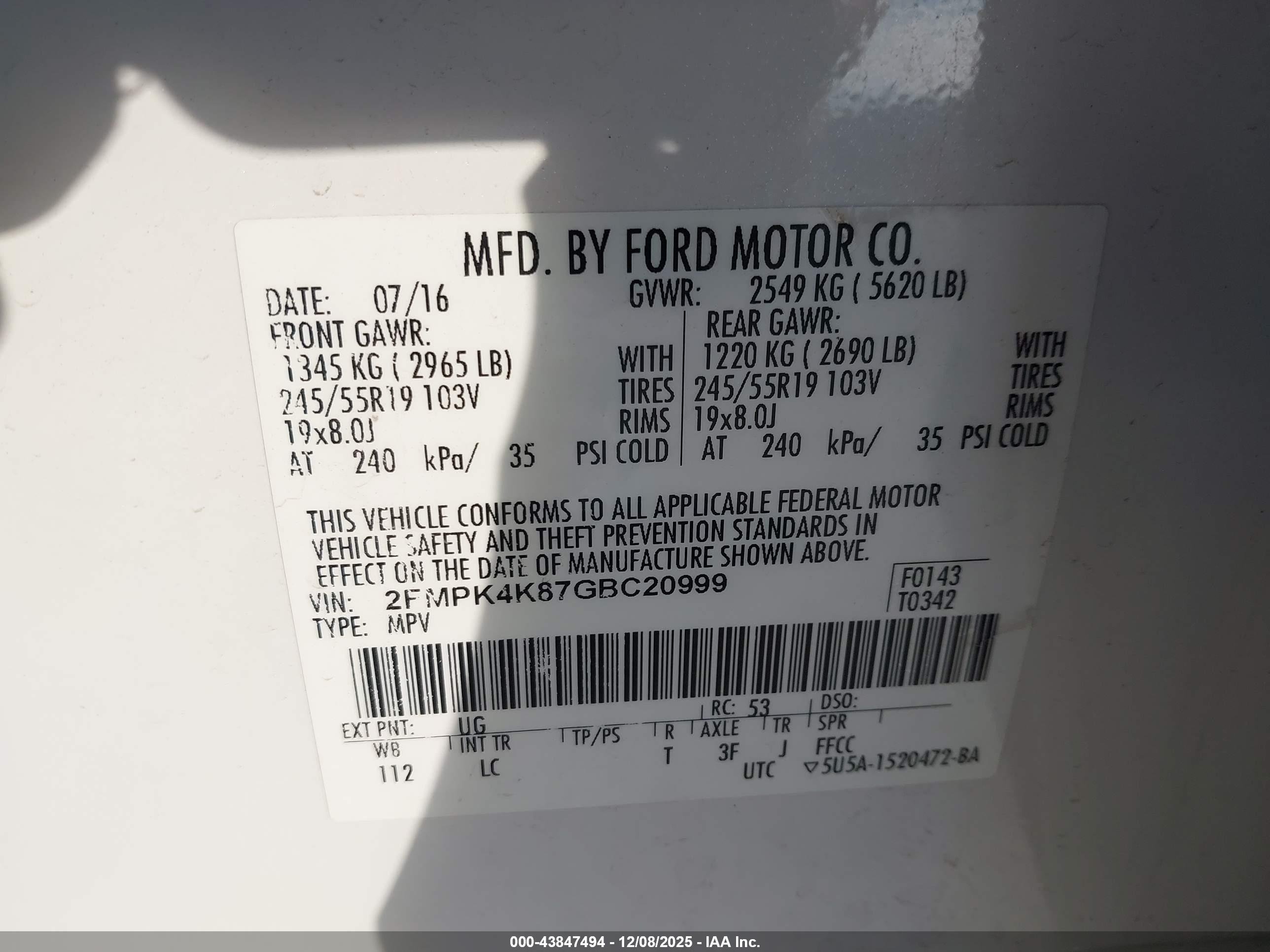 FORD EDGE image 9