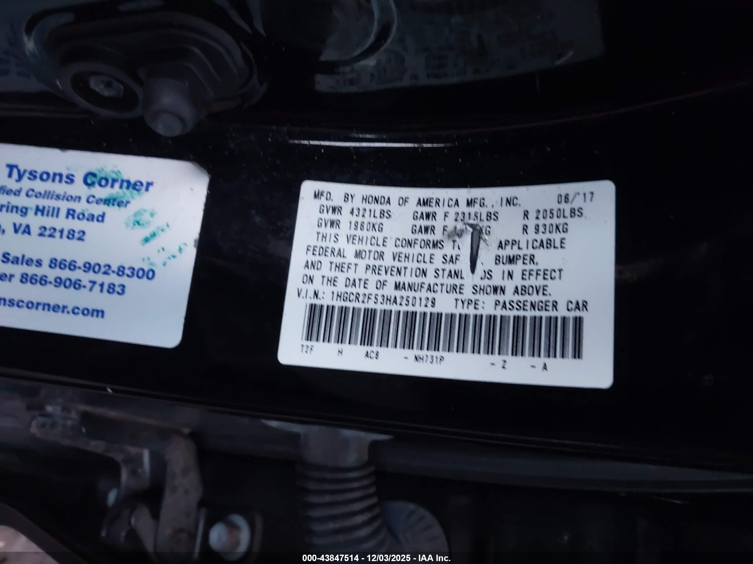 HONDA ACCORD image 9