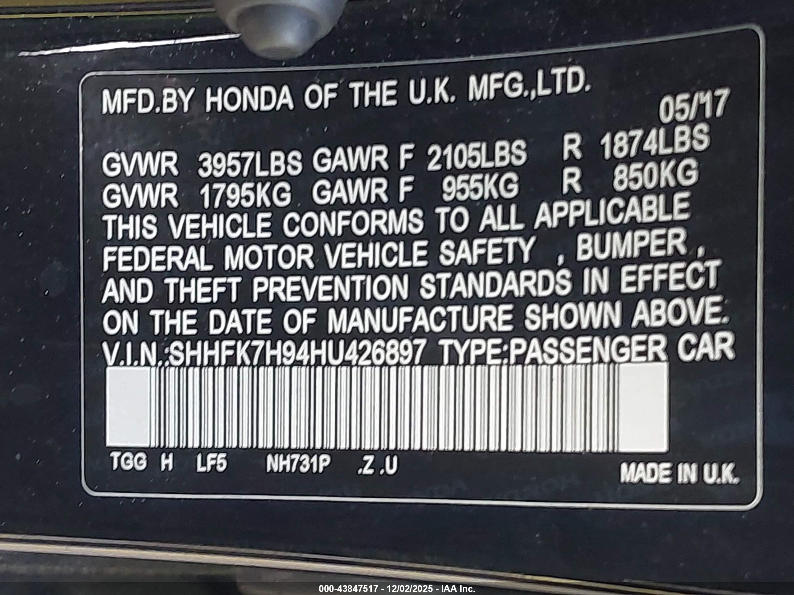 HONDA CIVIC image 9