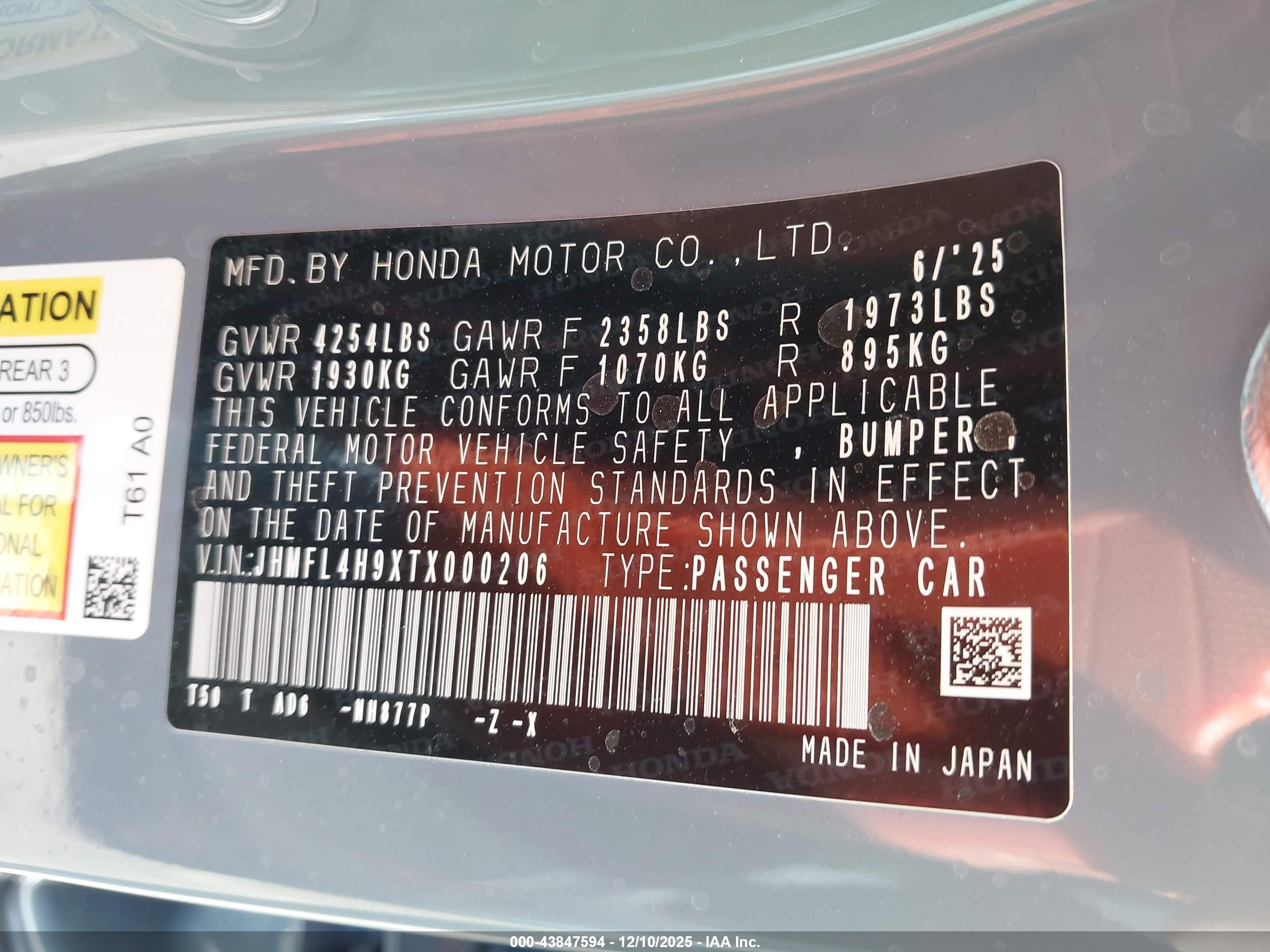 HONDA CIVIC image 9