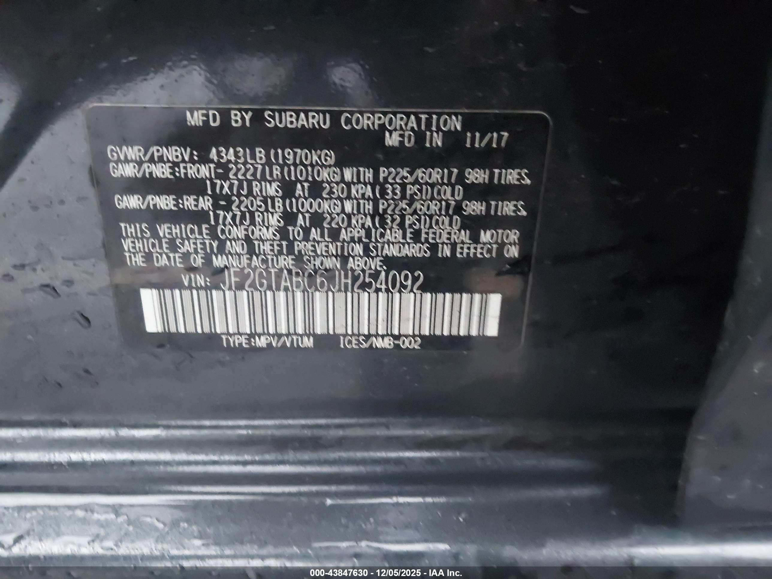 SUBARU CROSSTREK image 9