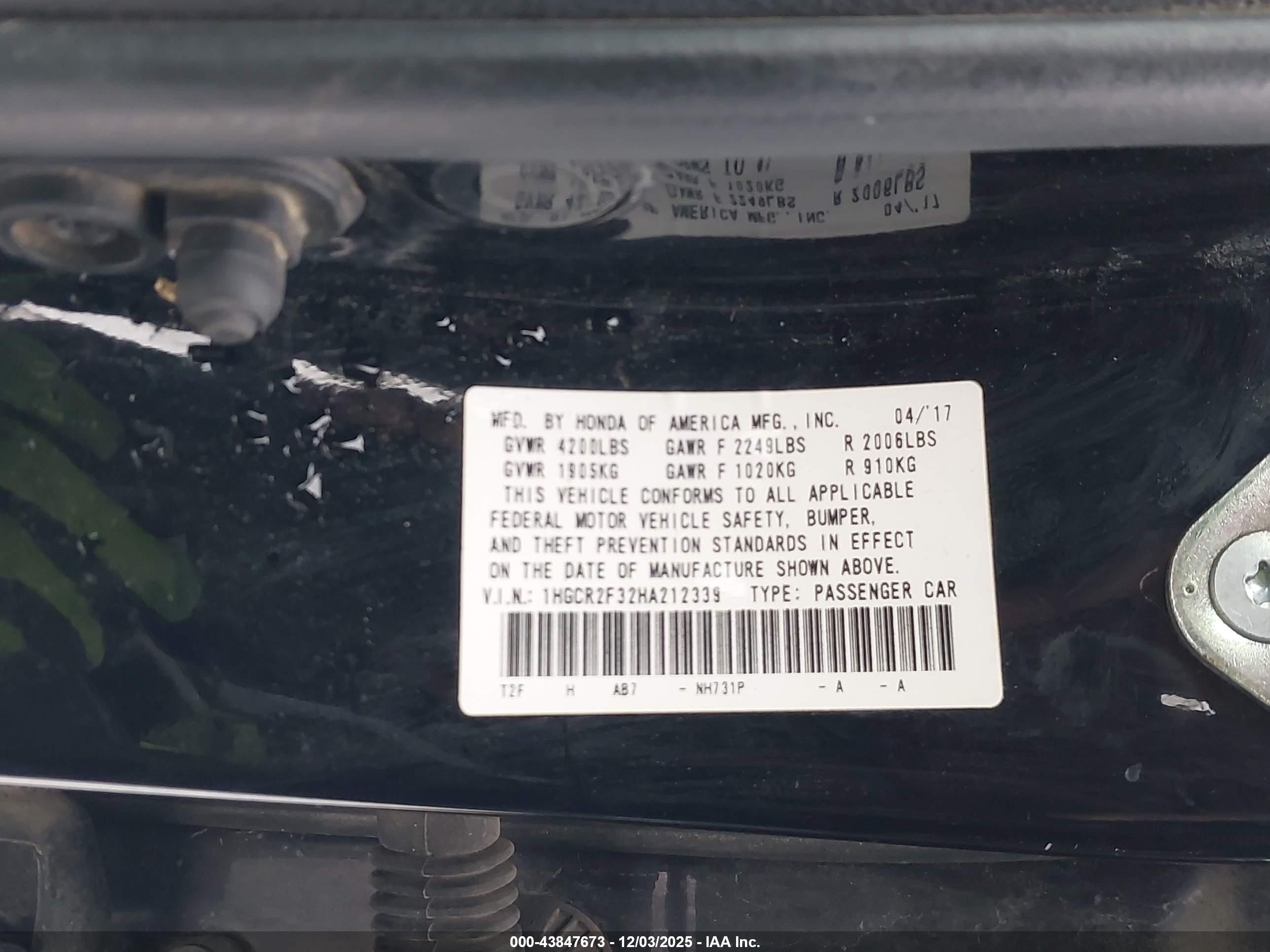 HONDA ACCORD image 9