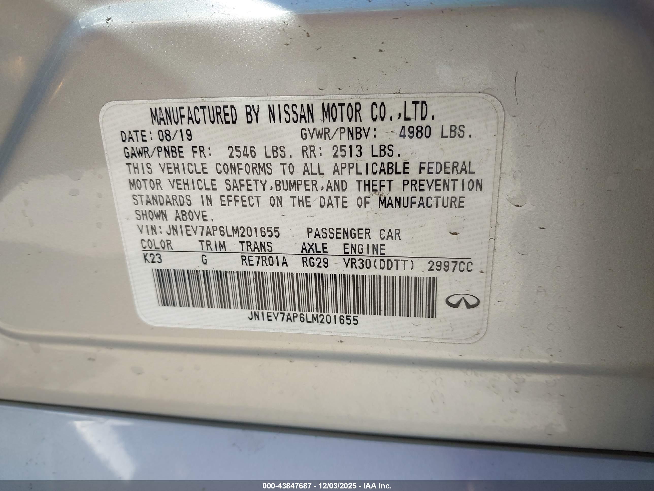 INFINITI Q50 image 9