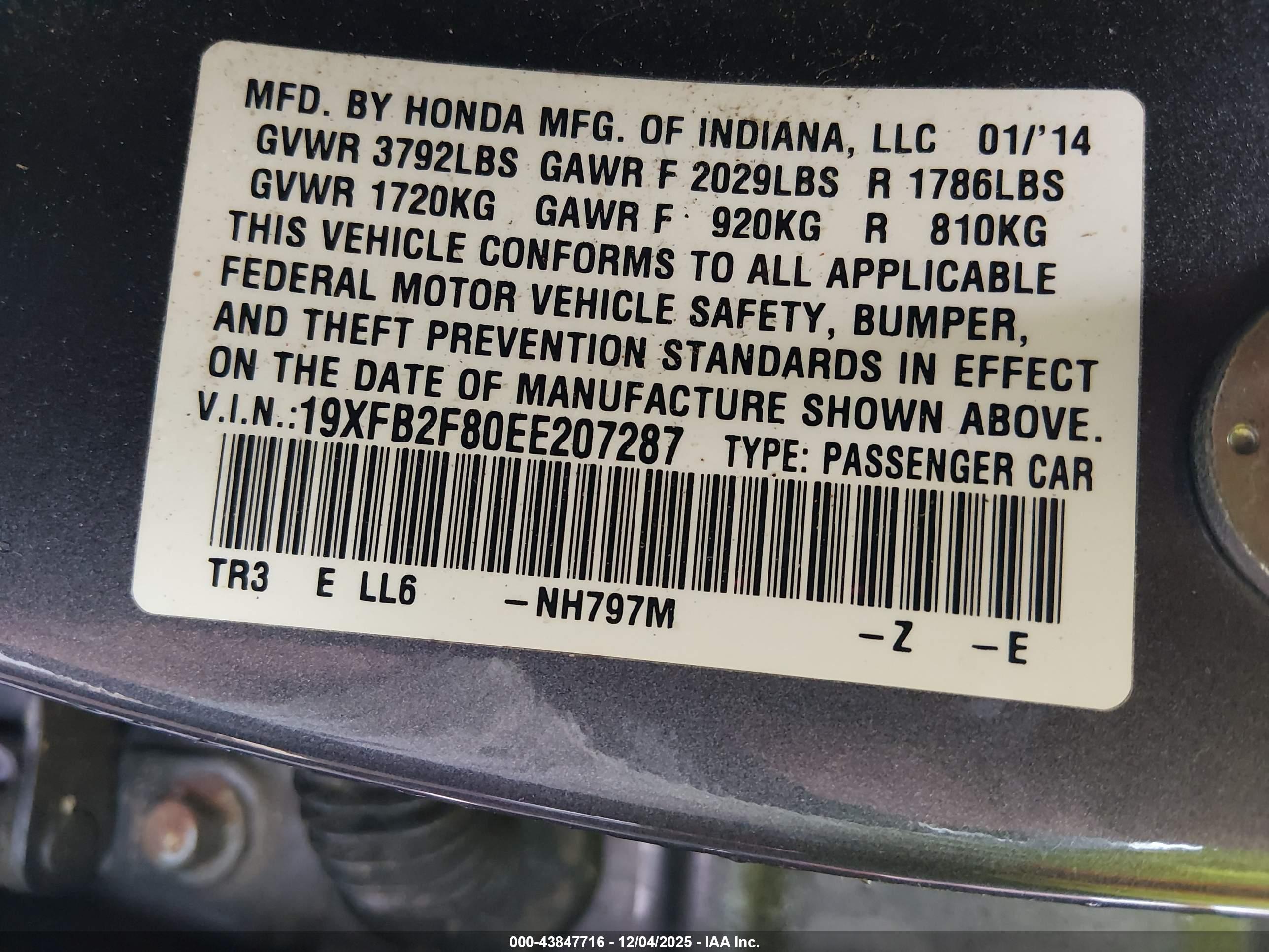 HONDA CIVIC image 9