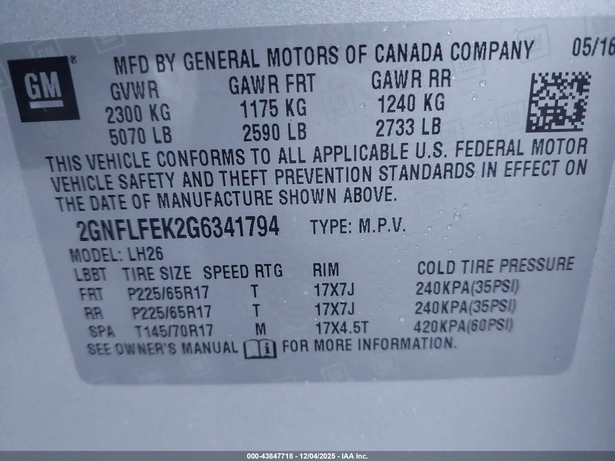 CHEVROLET EQUINOX image 9
