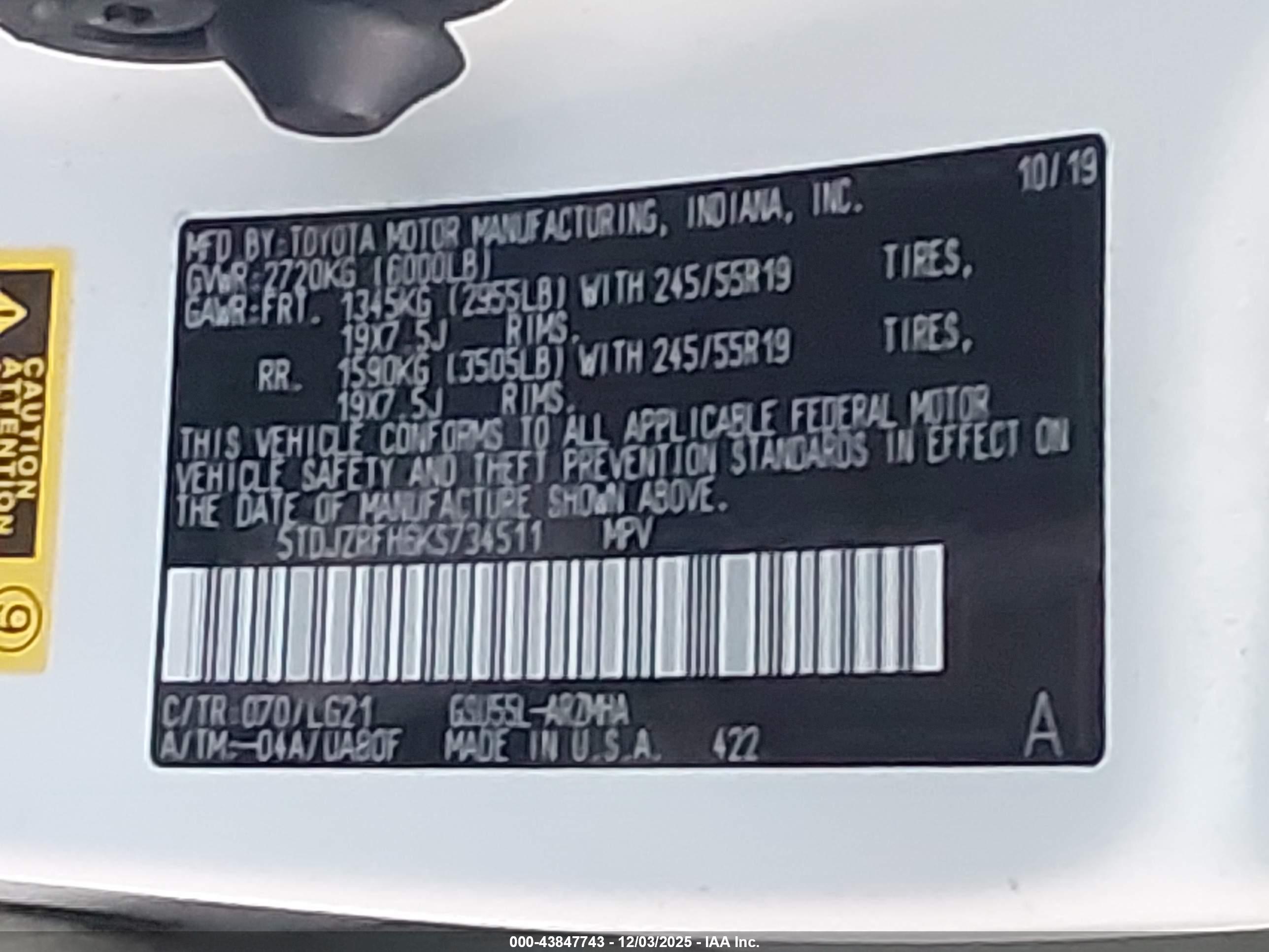 TOYOTA HIGHLANDER image 9