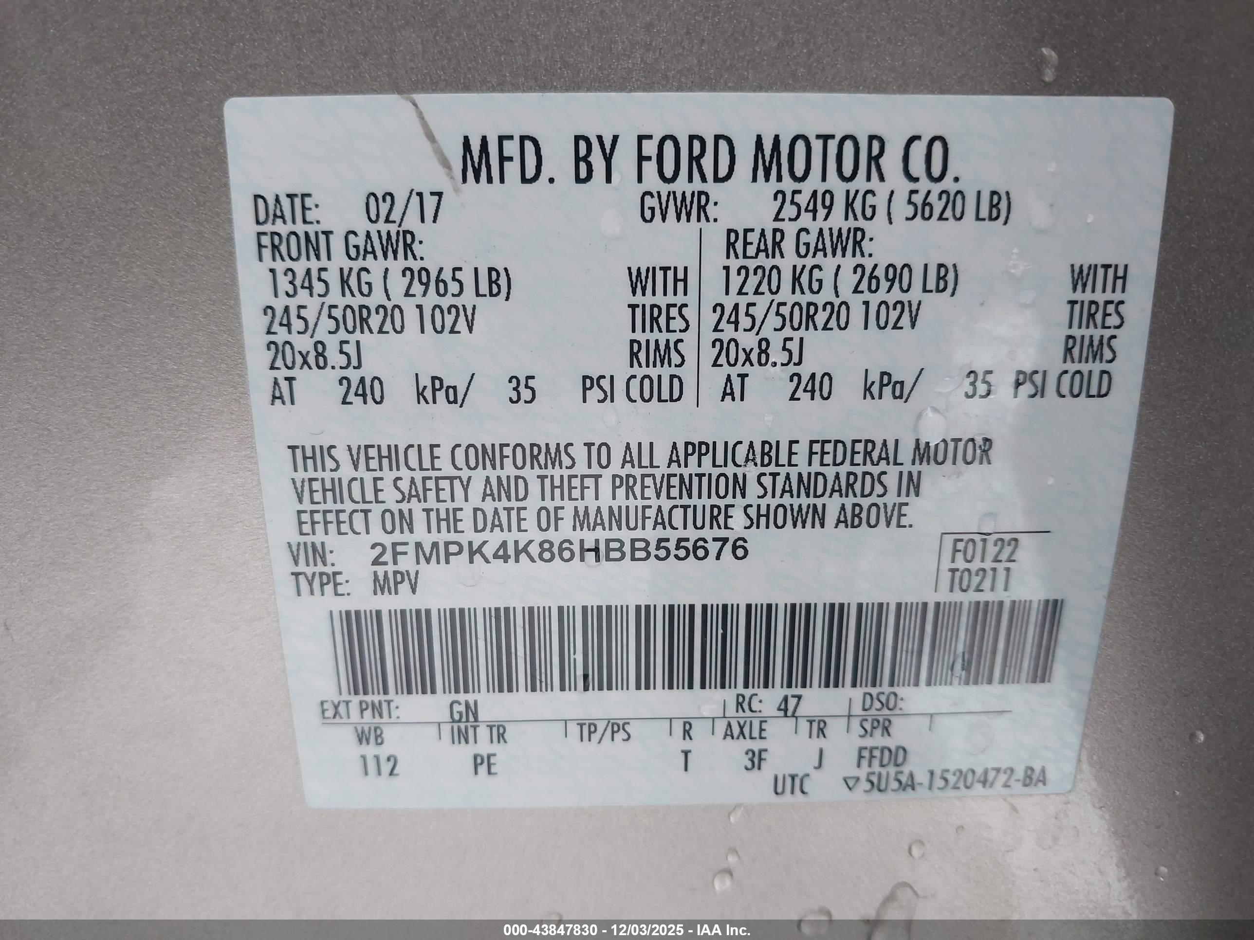 FORD EDGE image 9