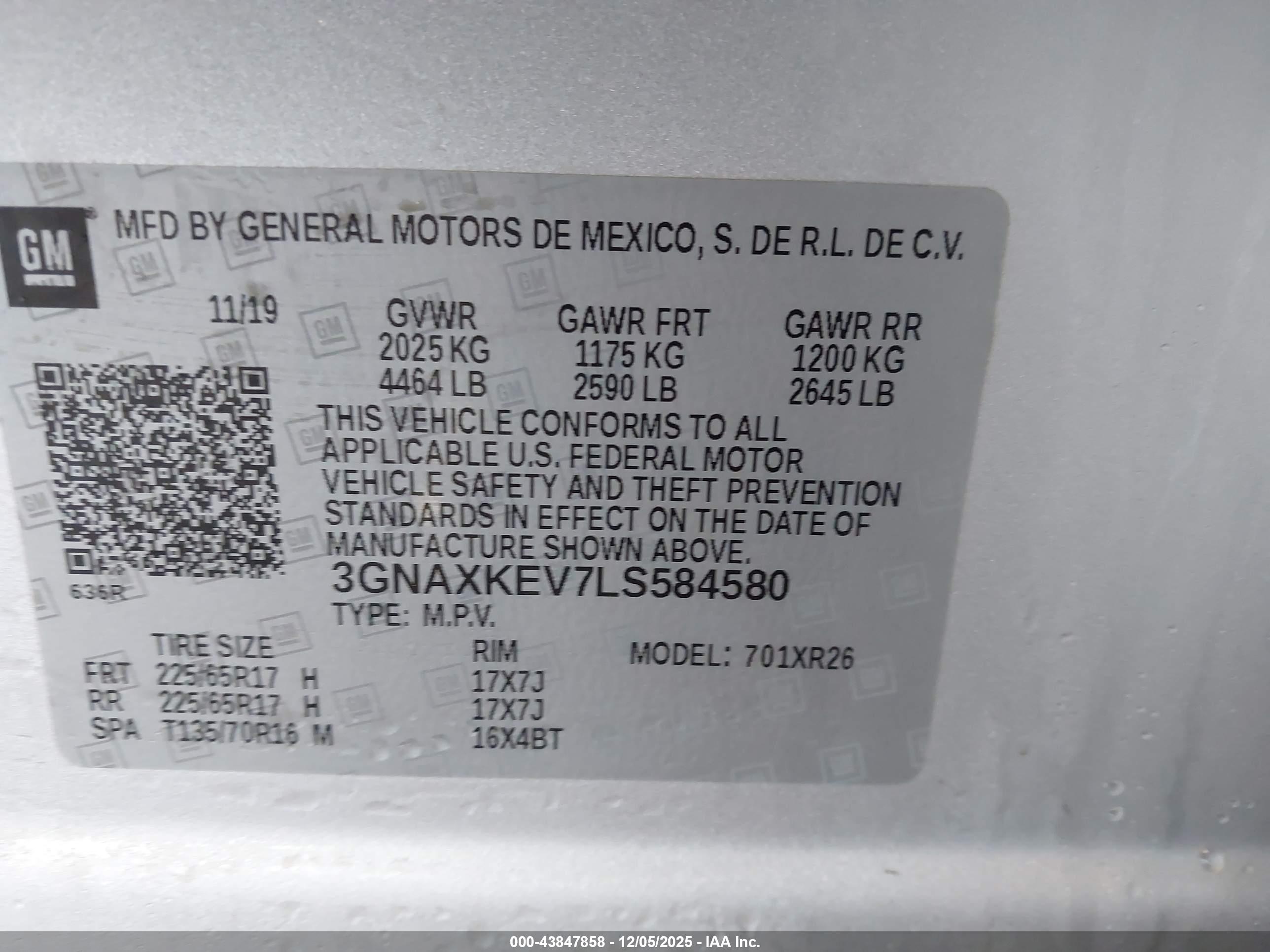 CHEVROLET EQUINOX image 9