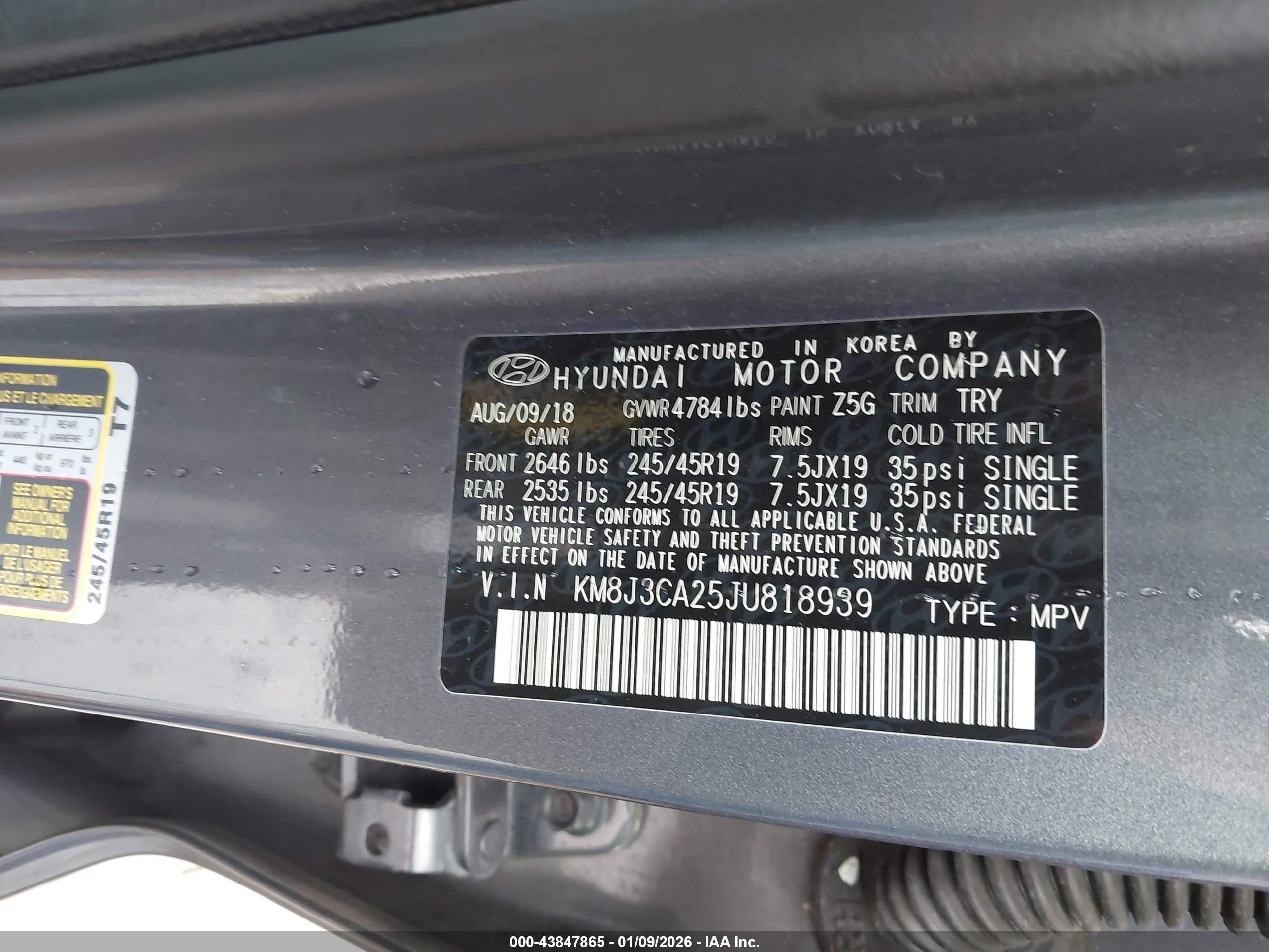 HYUNDAI TUCSON image 9