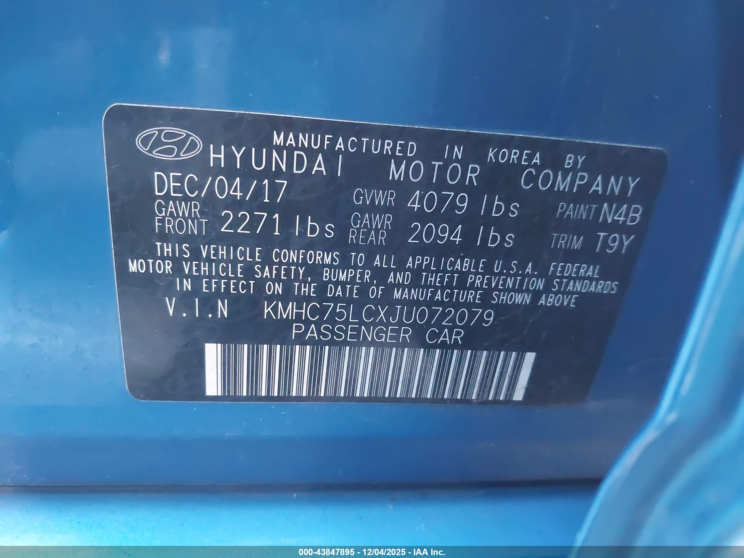 HYUNDAI IONIQ image 9
