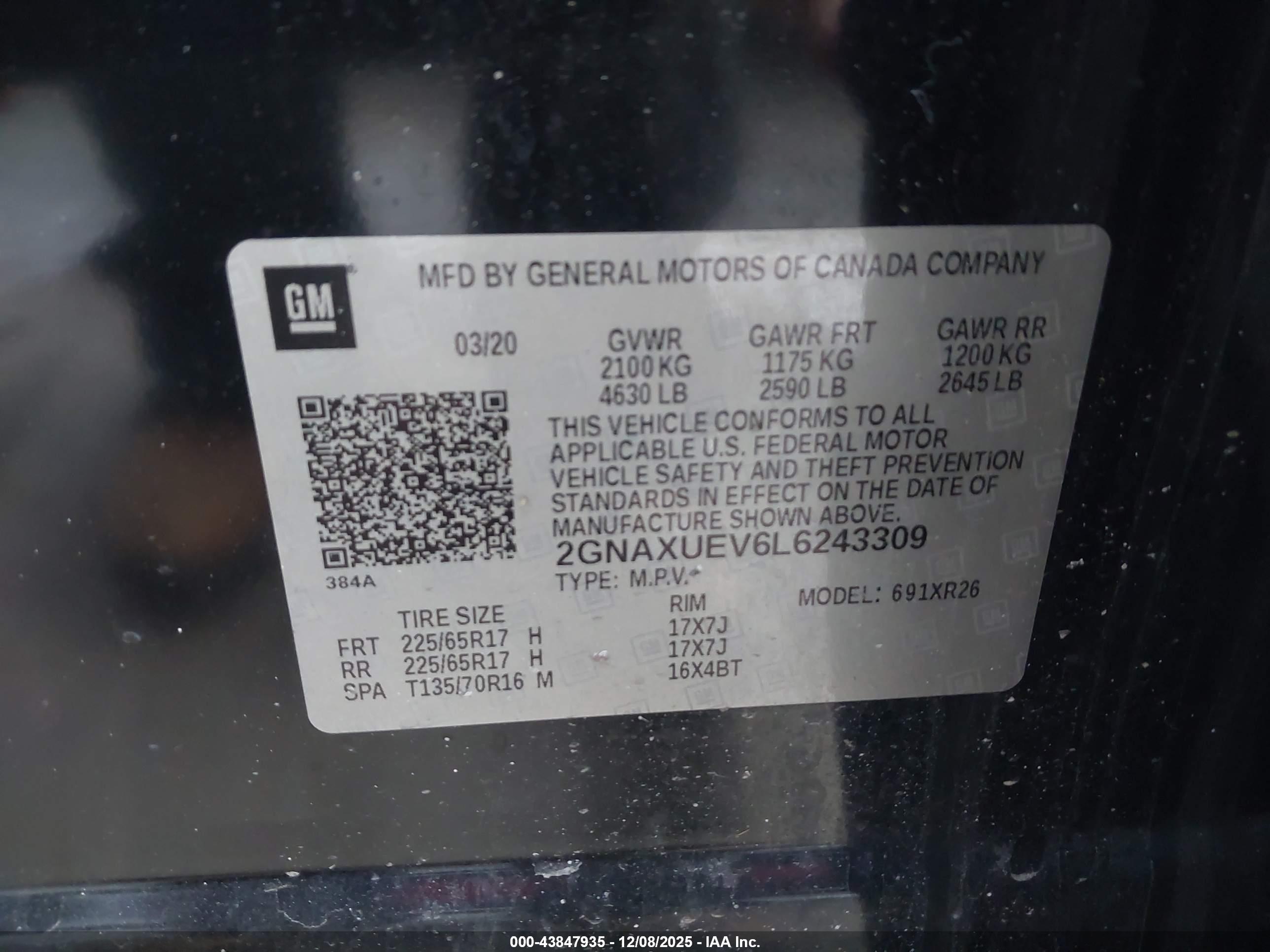 CHEVROLET EQUINOX image 9