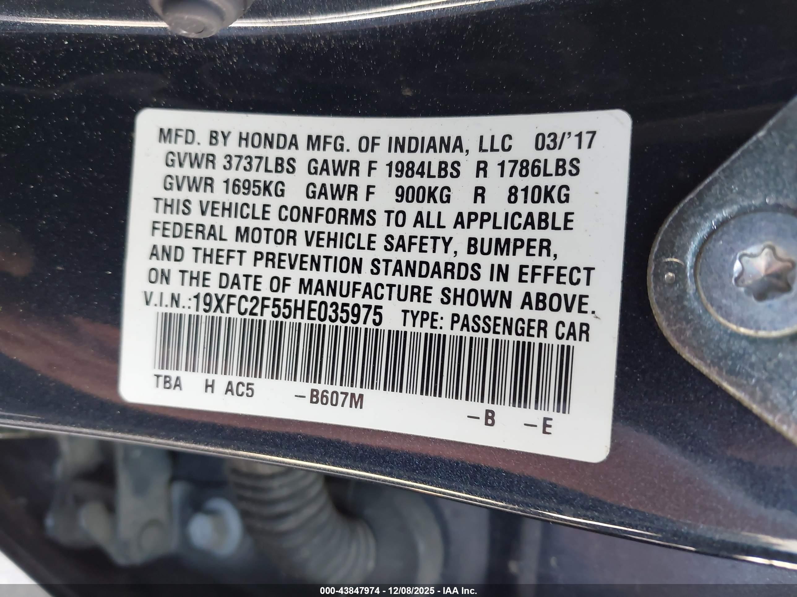 HONDA CIVIC image 9