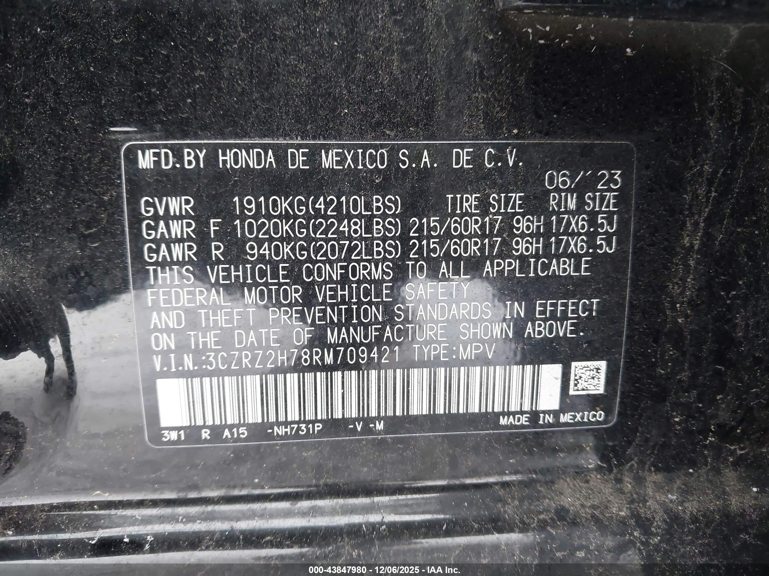 HONDA HR-V image 9