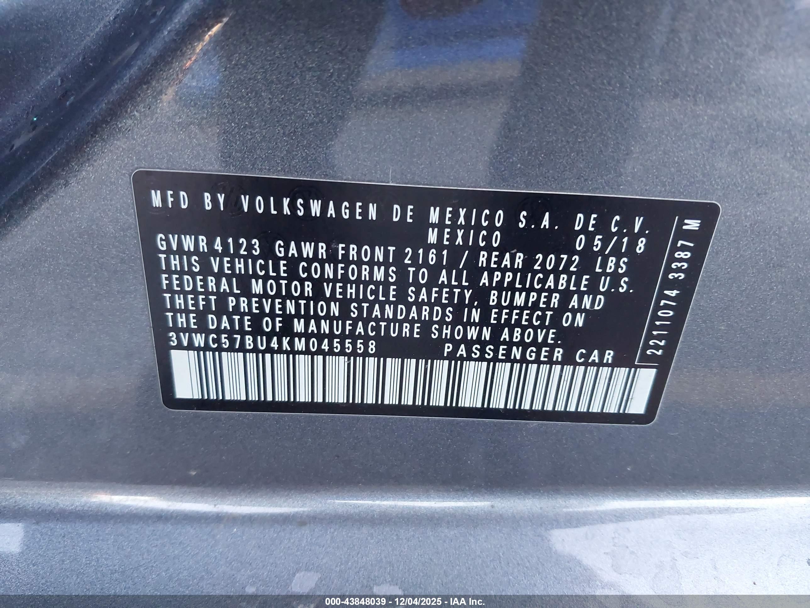 VOLKSWAGEN JETTA image 9
