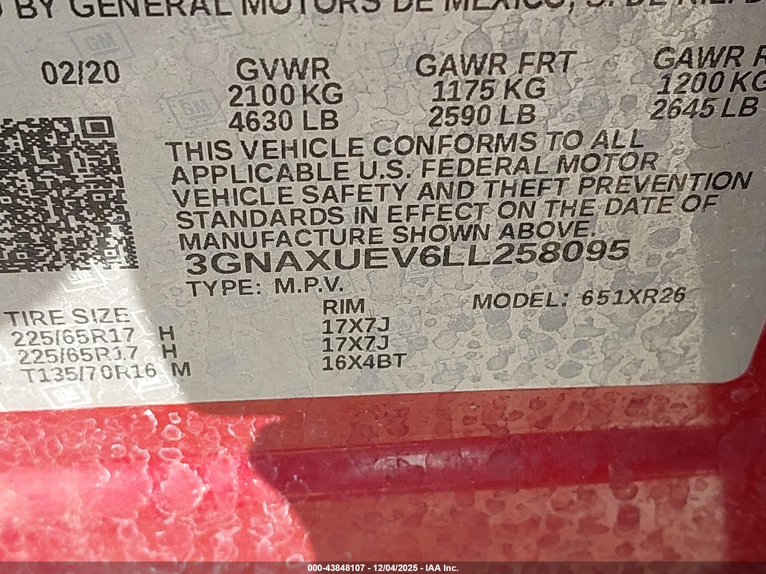 CHEVROLET EQUINOX image 9