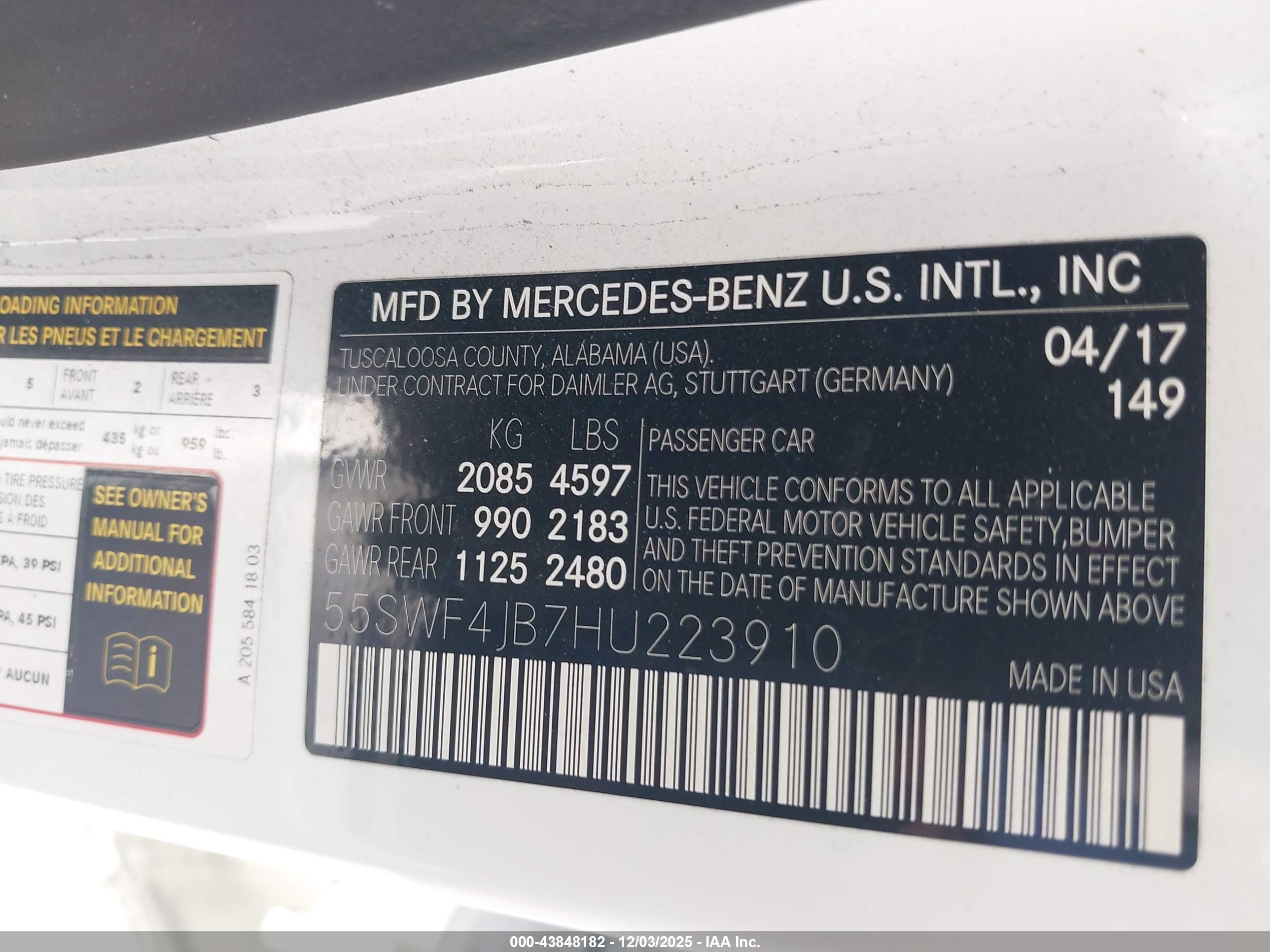 MERCEDES-BENZ C image 9