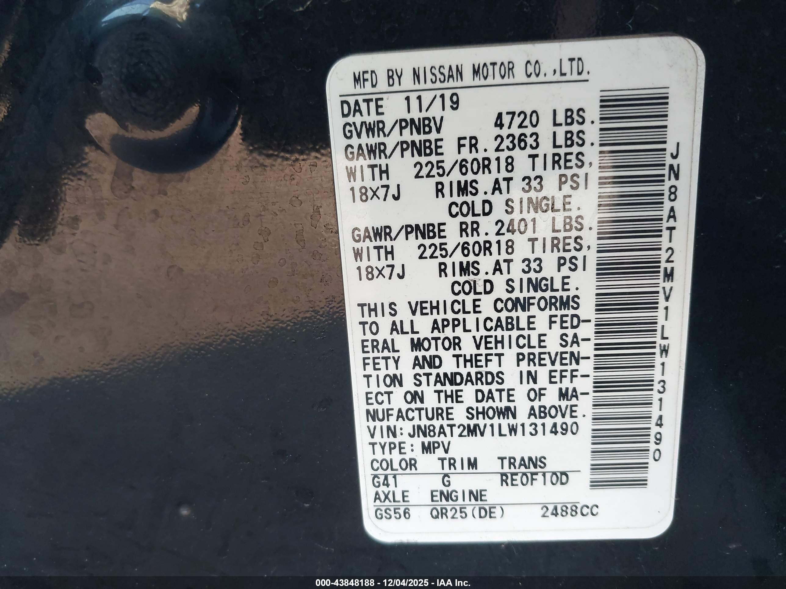 NISSAN ROGUE image 9
